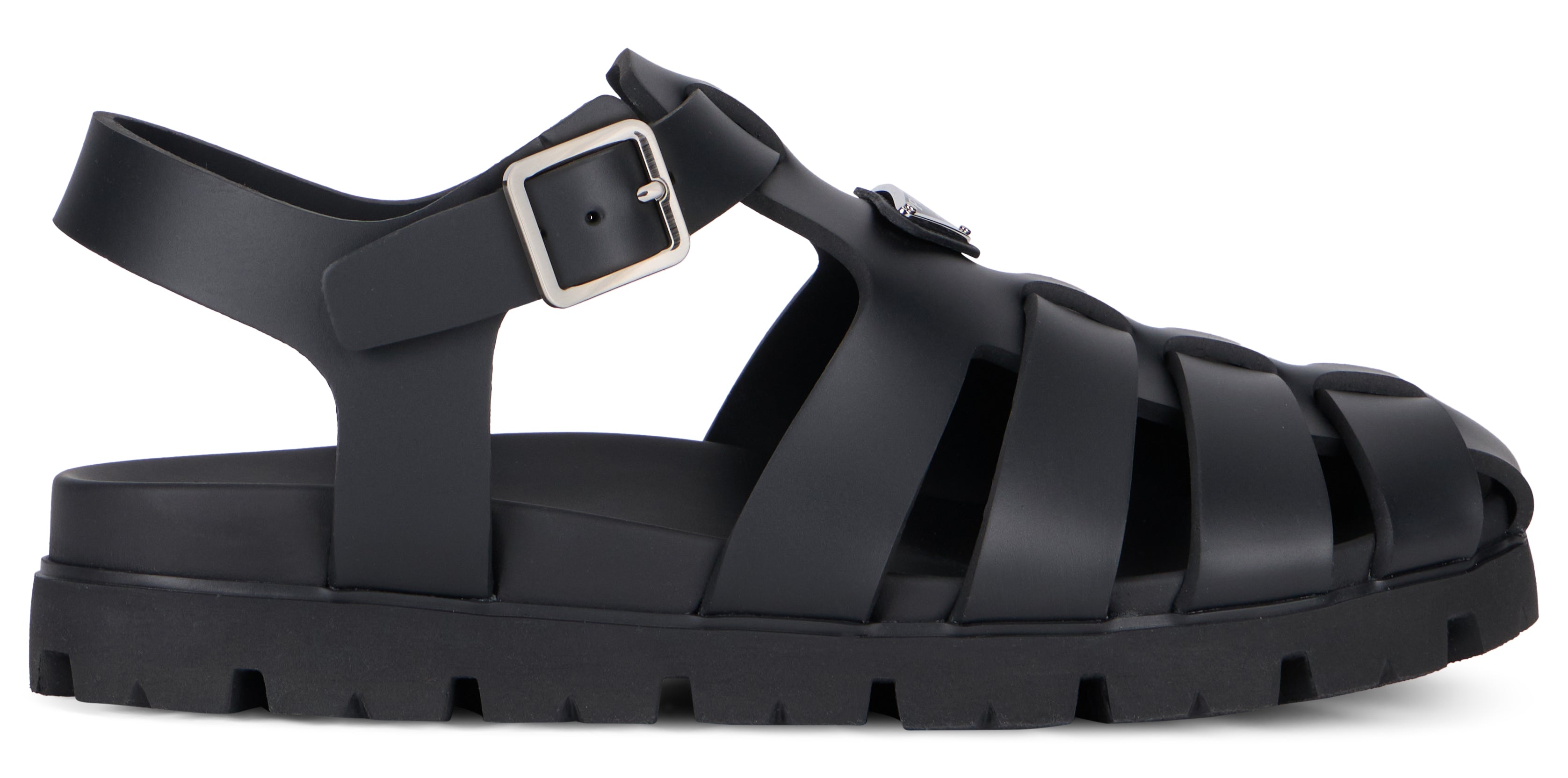 Prada Sandali a ragnetto in pelle