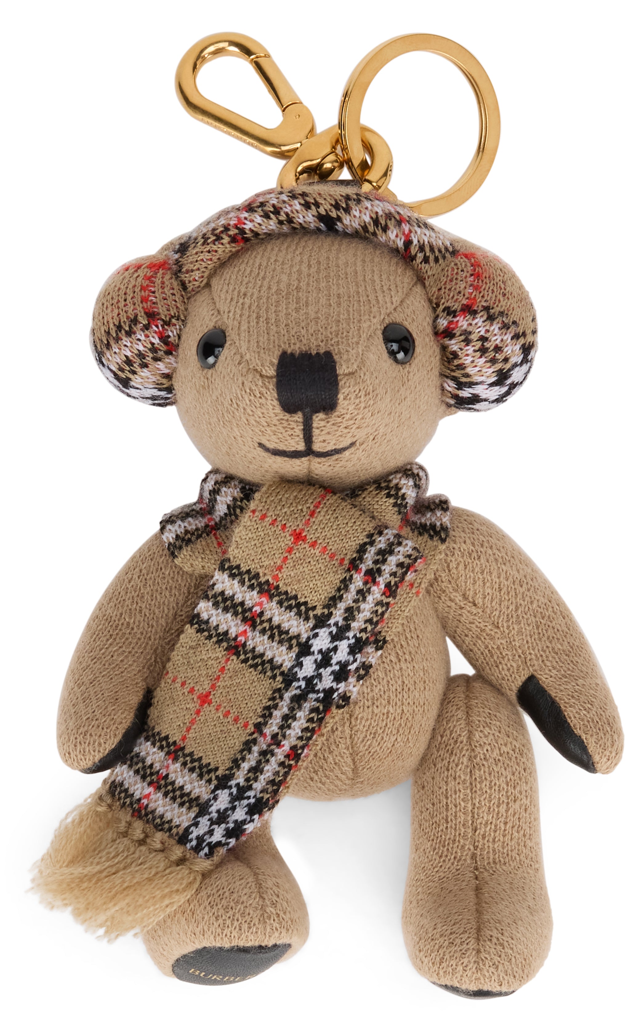 Burberry Charm per borsa Teddy in lana e cachemire