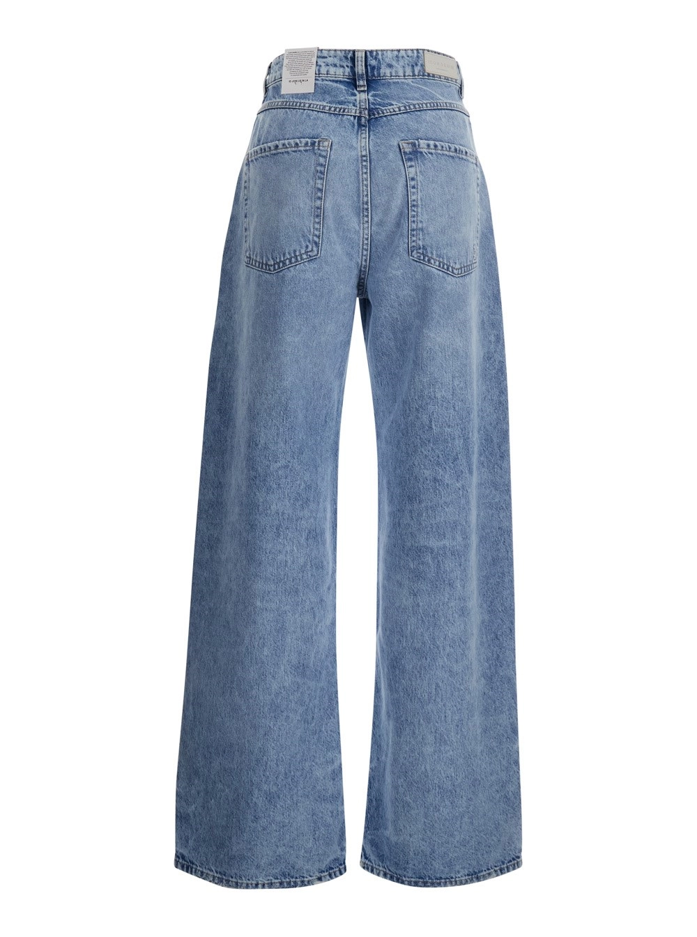 Icon denim Jeans 'WOMAN JEANS' con cinque tasche in Blu in Cotone Organico Donna, view 2
