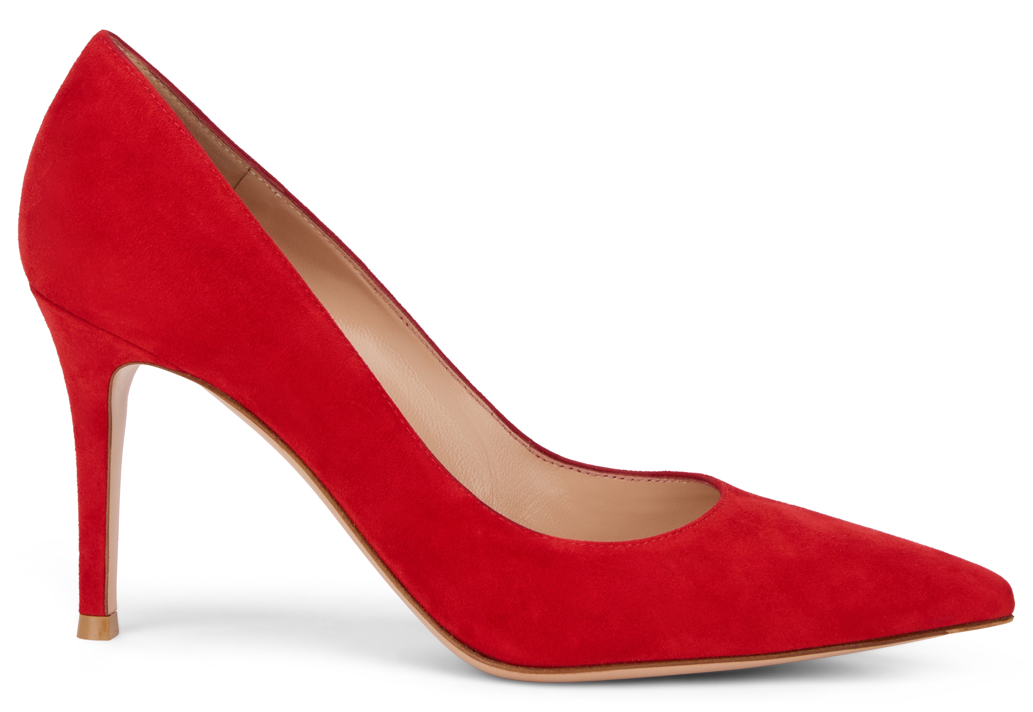 Gianvito Rossi Décolleté 85 in pelle scamosciata