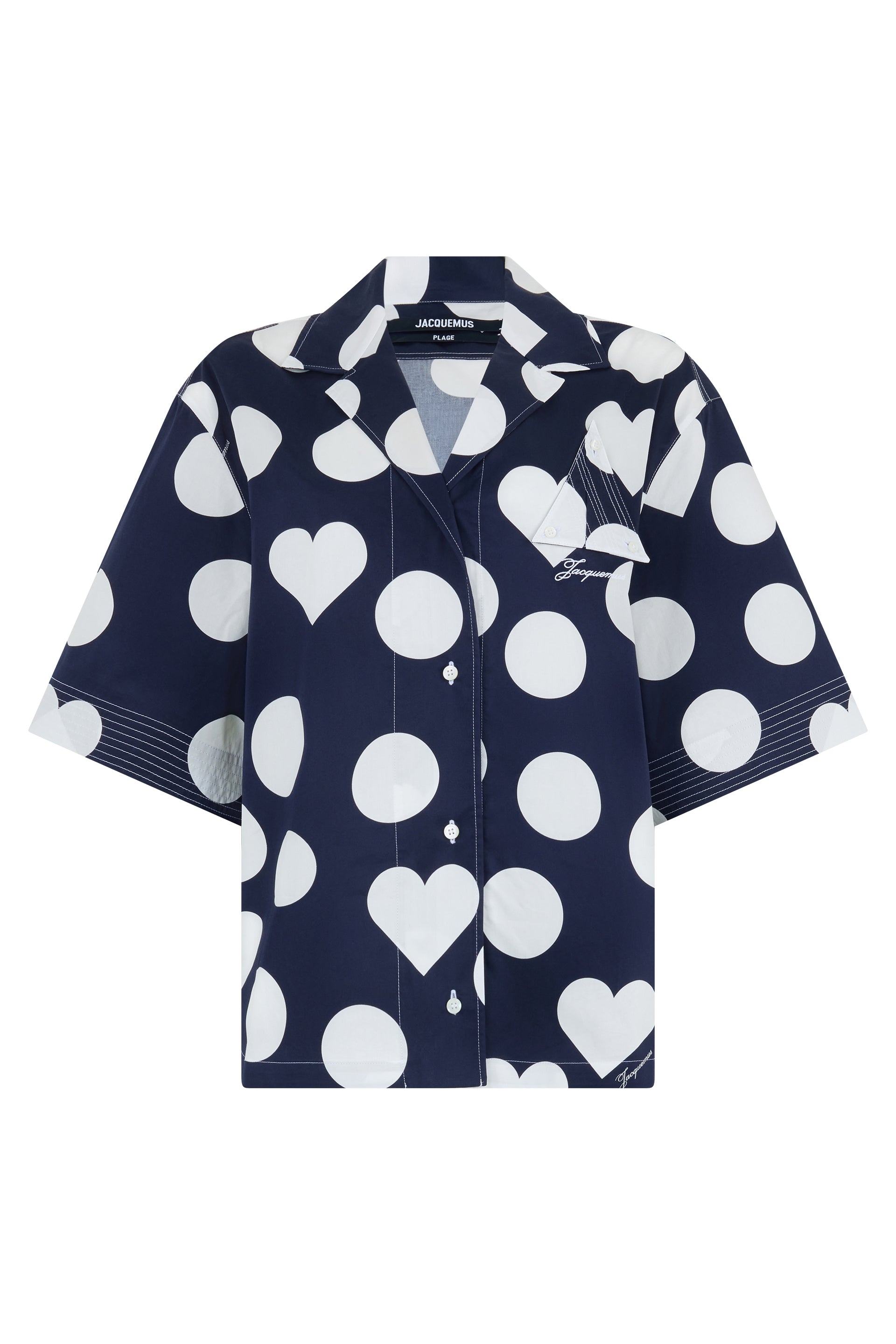 Jacquemus Camicia in cotone a pois