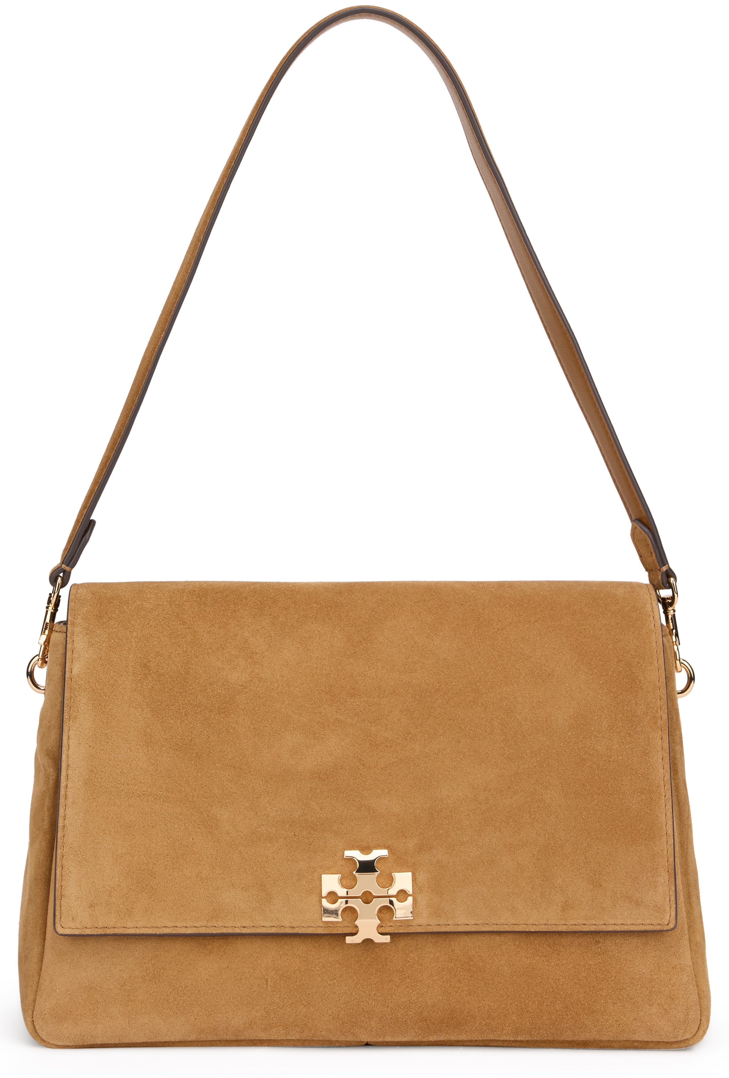 Tory Burch Borsa a Tracolla Elegante in Marrone Chiaro