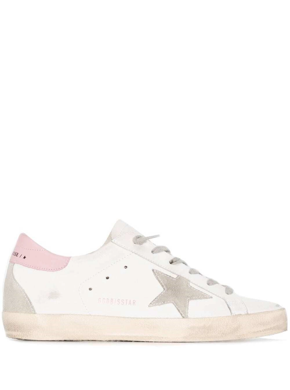 Golden Goose Sneaker Super Star in Pelle Multicolor Donna Golden Goose