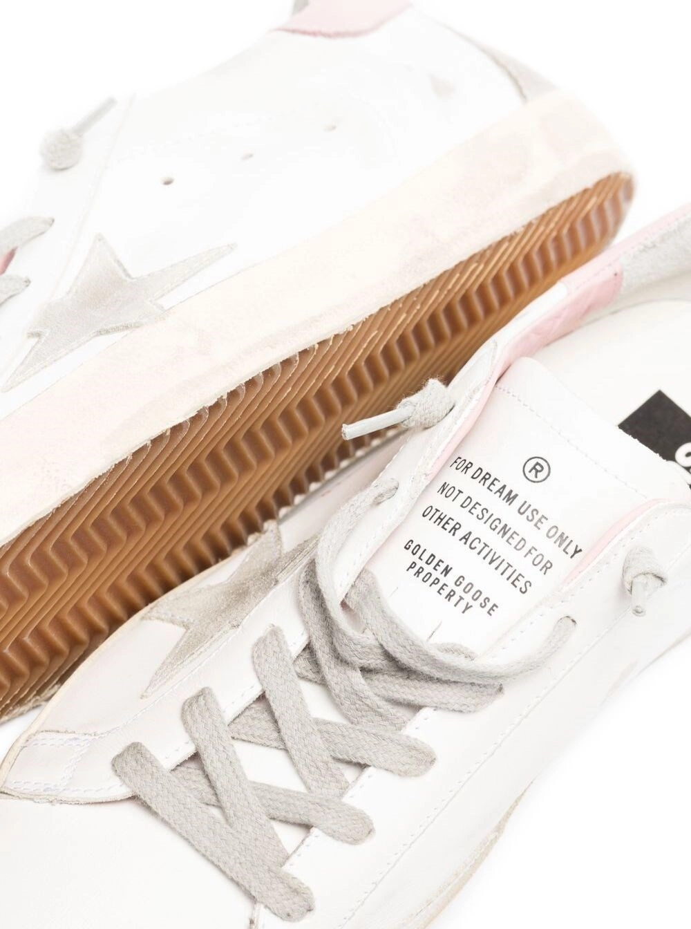 Golden Goose Sneaker Super Star in Pelle Multicolor Donna Golden Goose, view 2