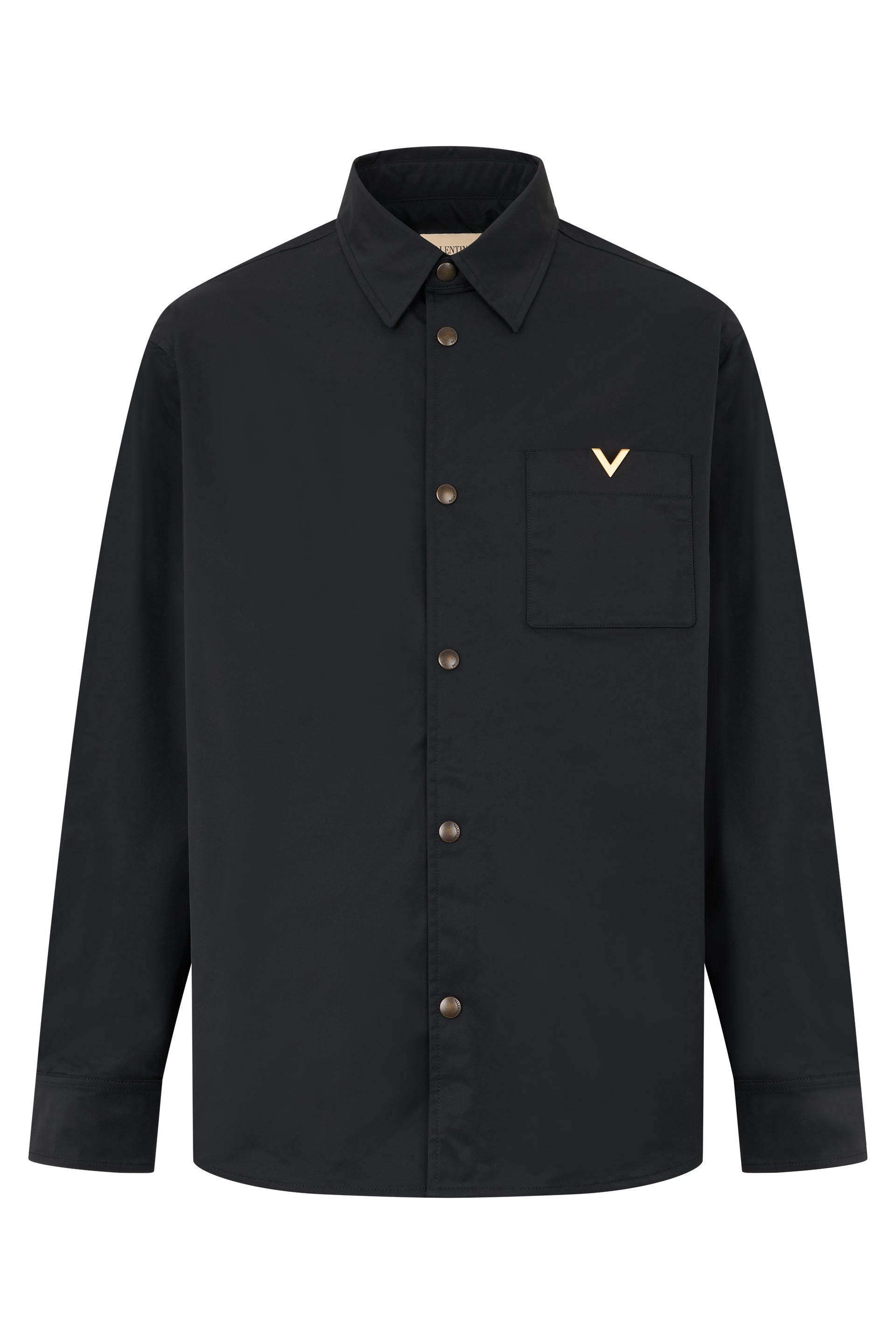 Valentino Garavani Giacca overshirt in tessuto tecnico
