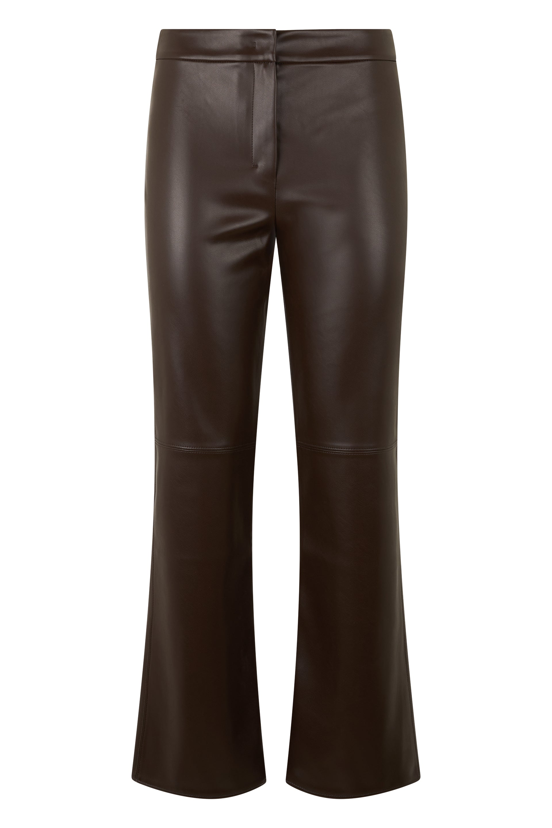 'S Max Mara Pantaloni svasati in pelle sintetica