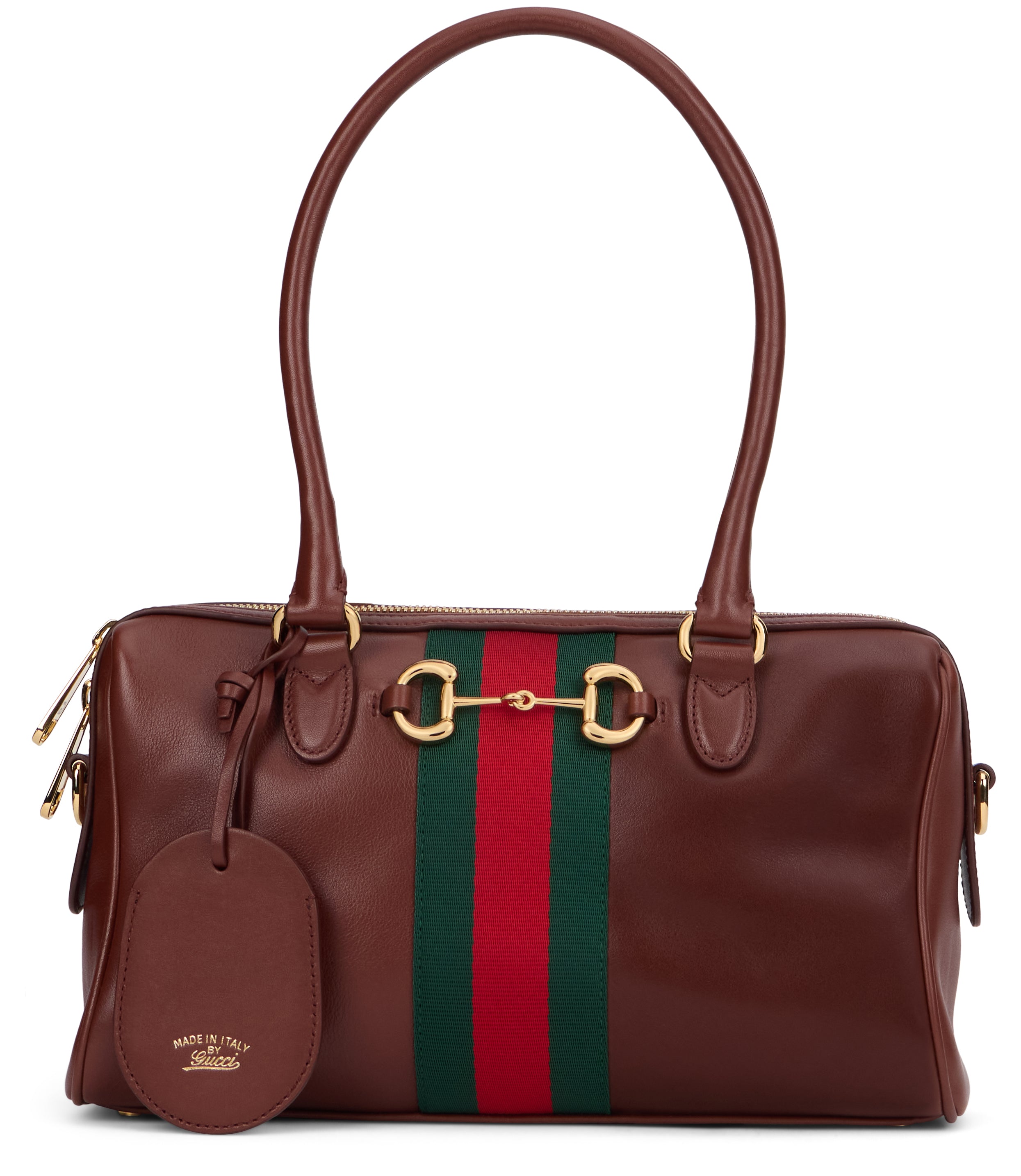 Gucci Borsa modello bauletto medio in pelle