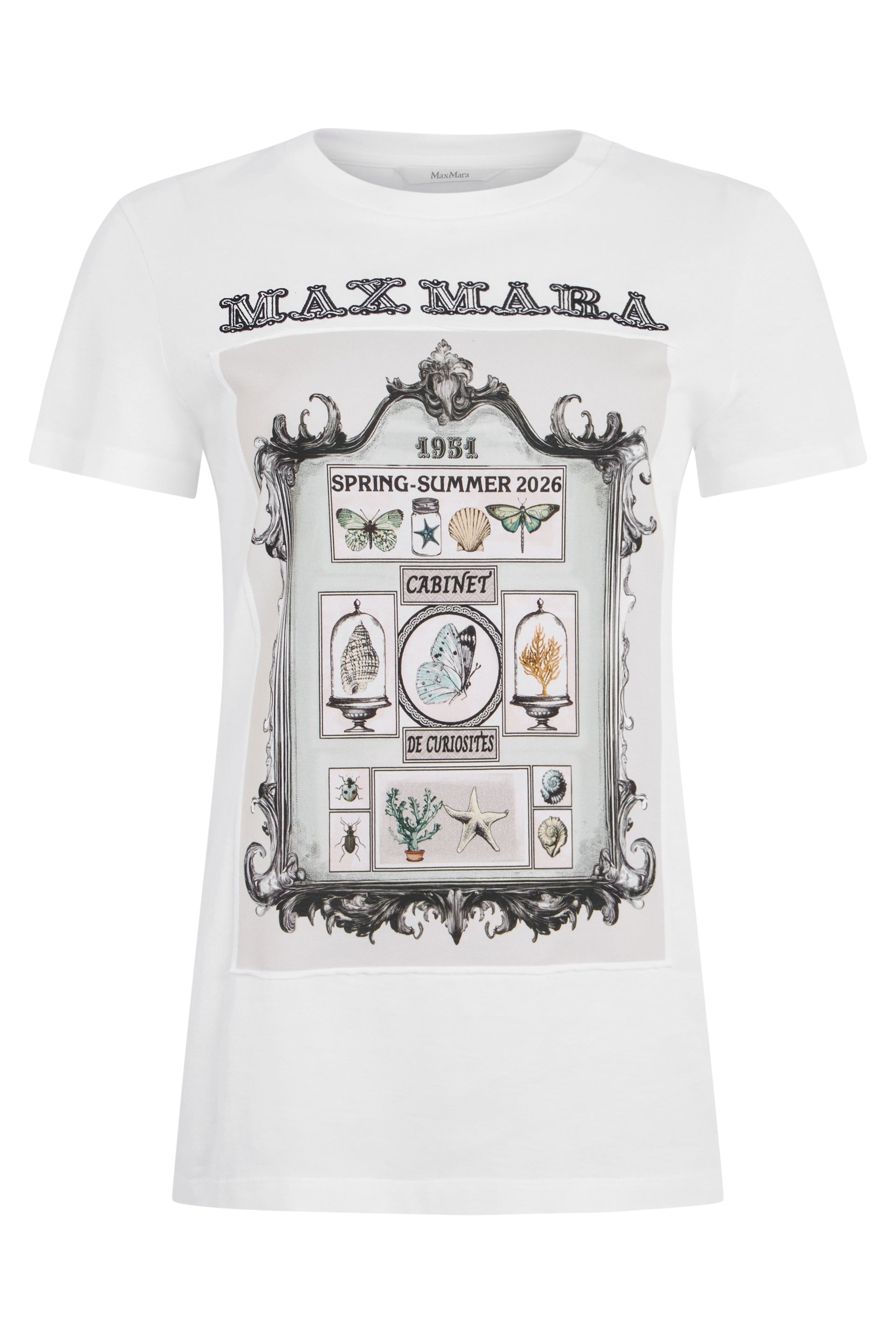 Max Mara T-shirt a maniche corte con stampa