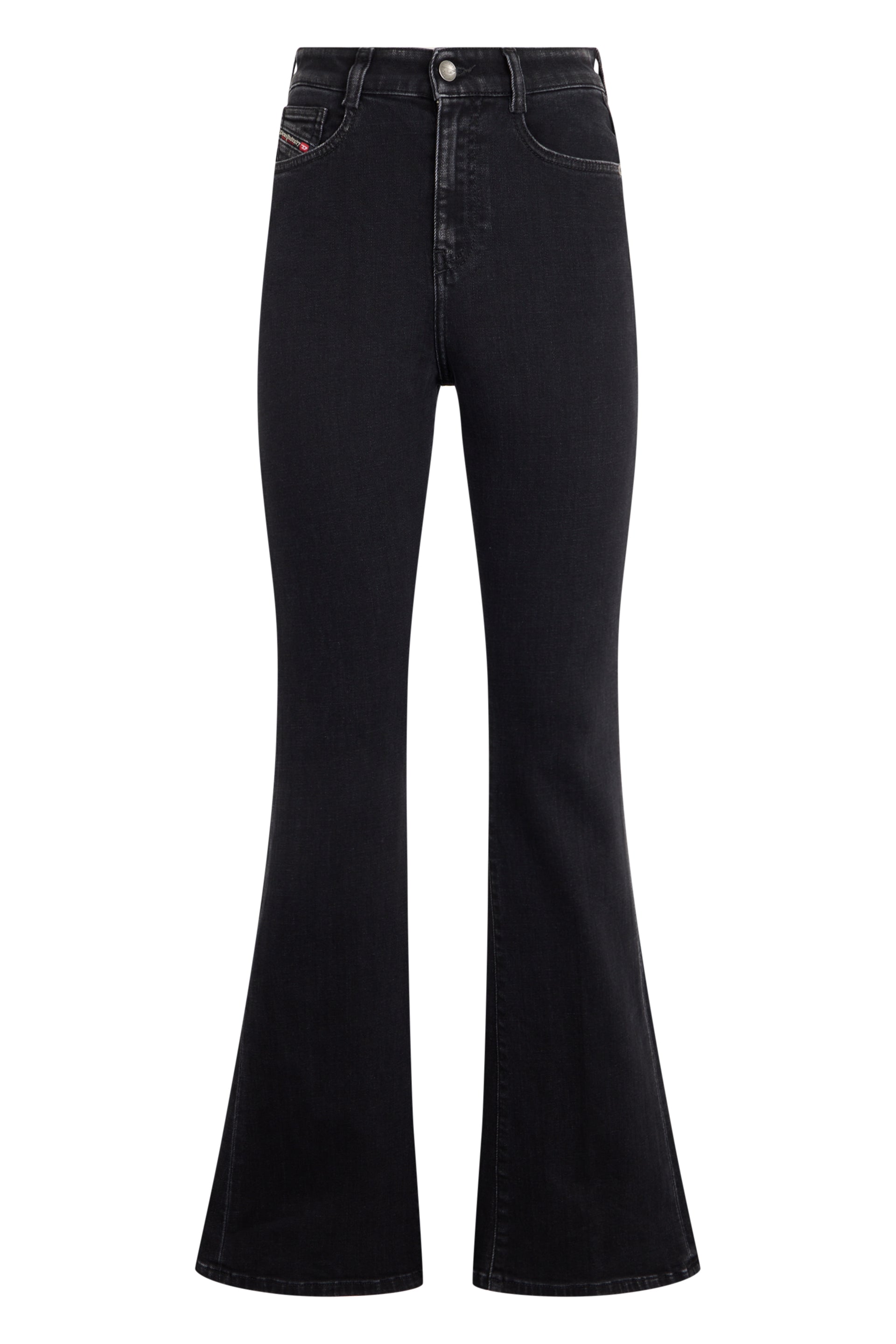 Diesel Jeans a campana in denim di cotone