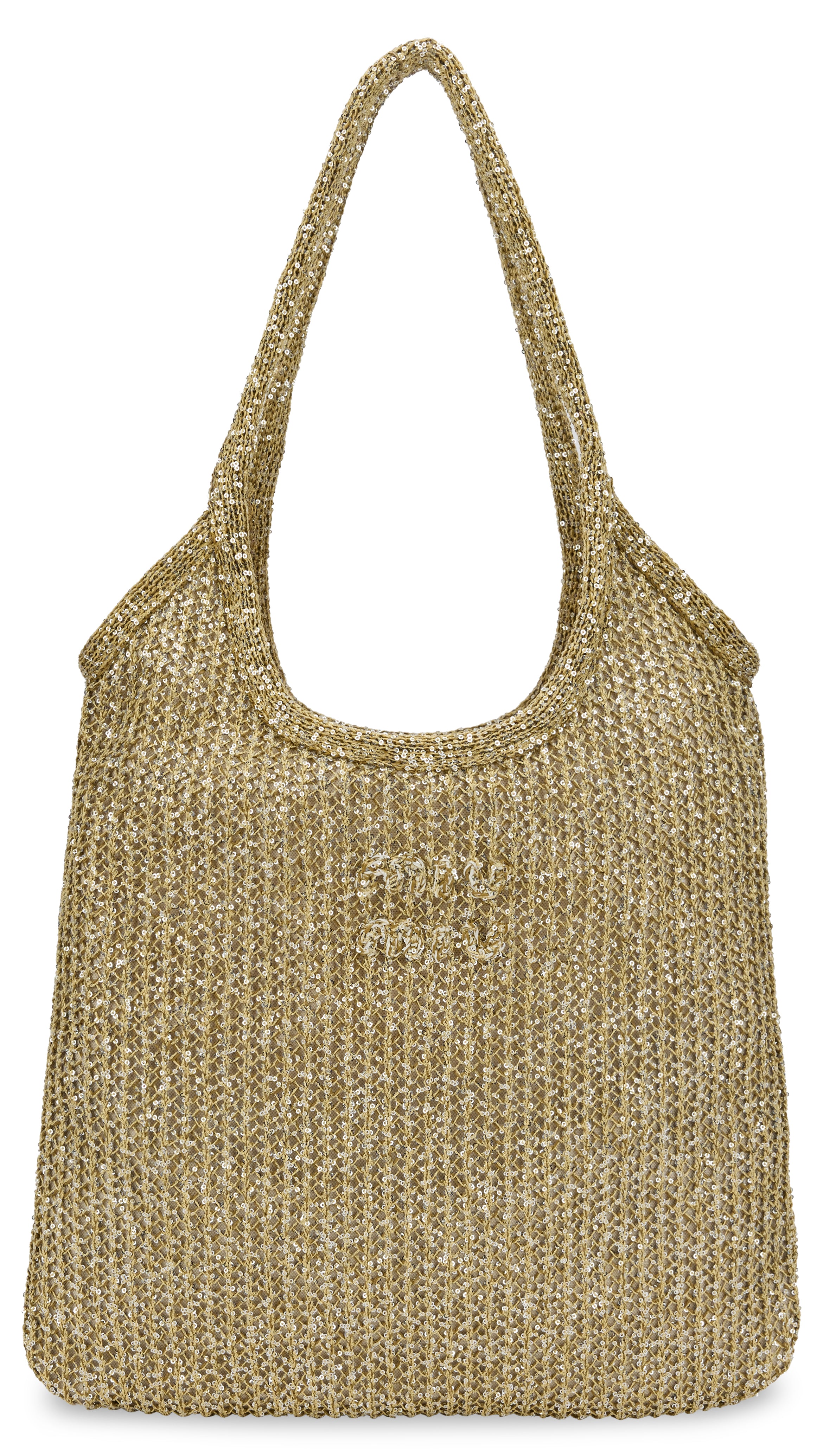 Miu Miu Tote bag con paillettes