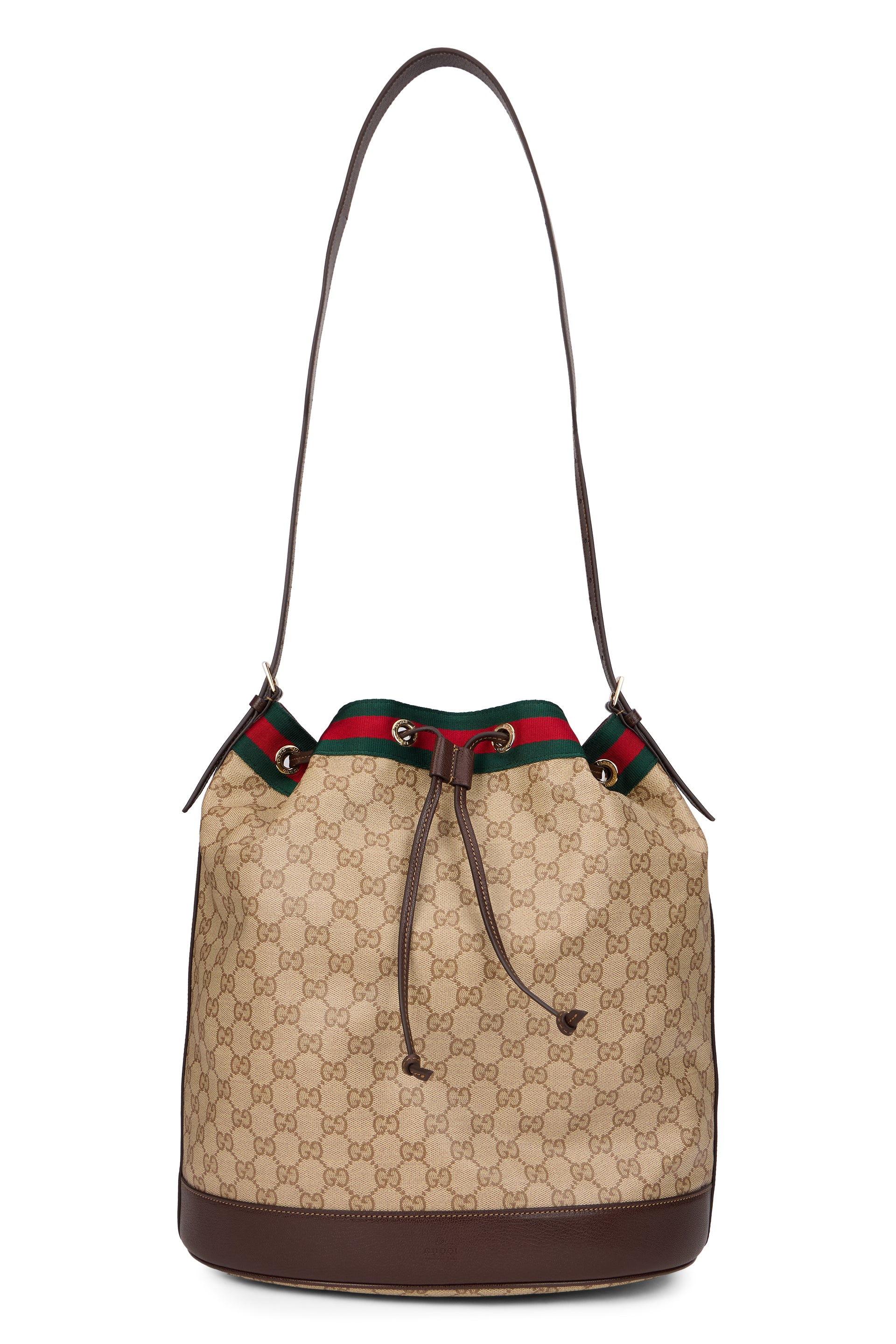 Gucci Borsa a secchiello in tela monogram