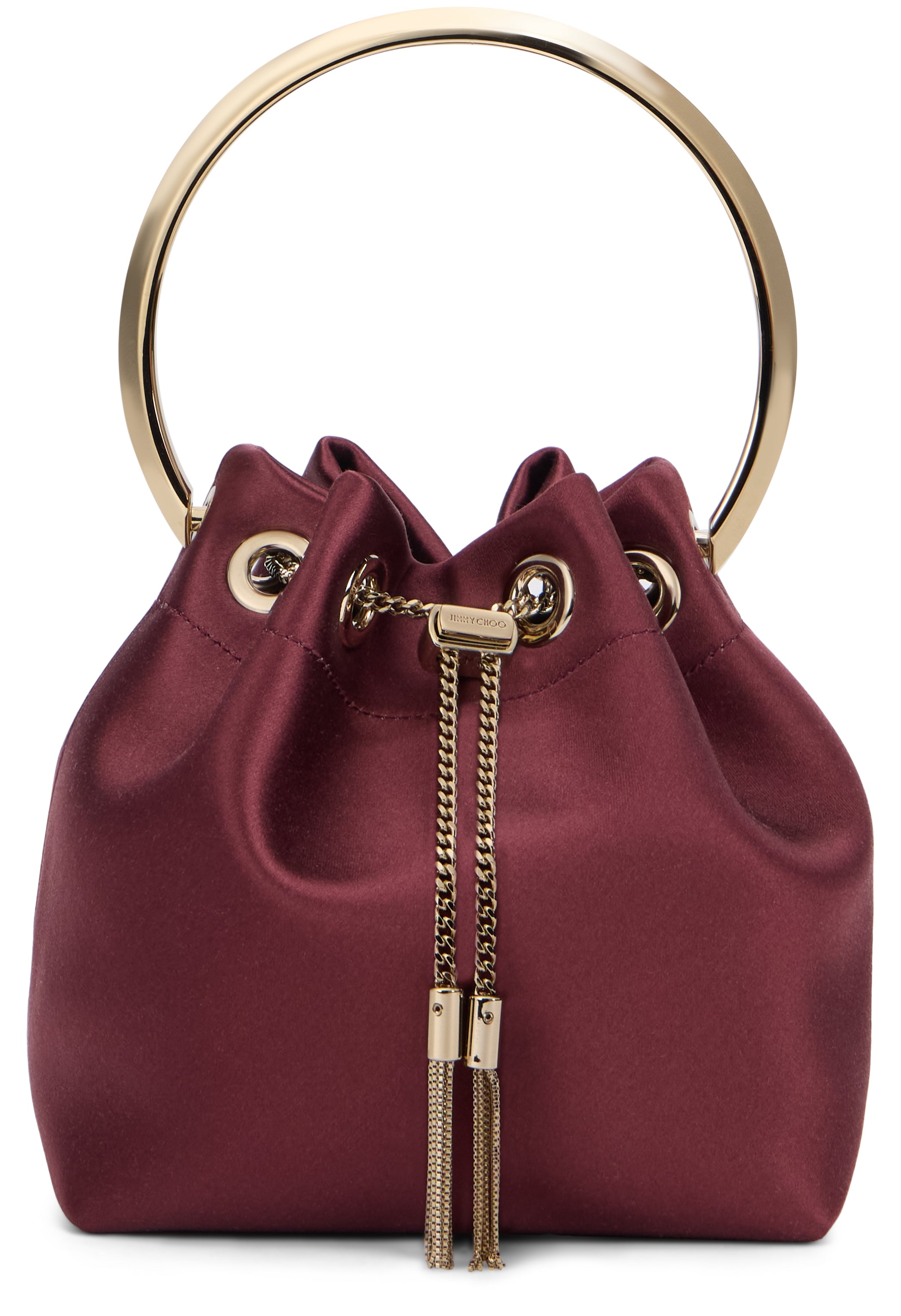 Jimmy Choo Borsa Bon Bon in raso