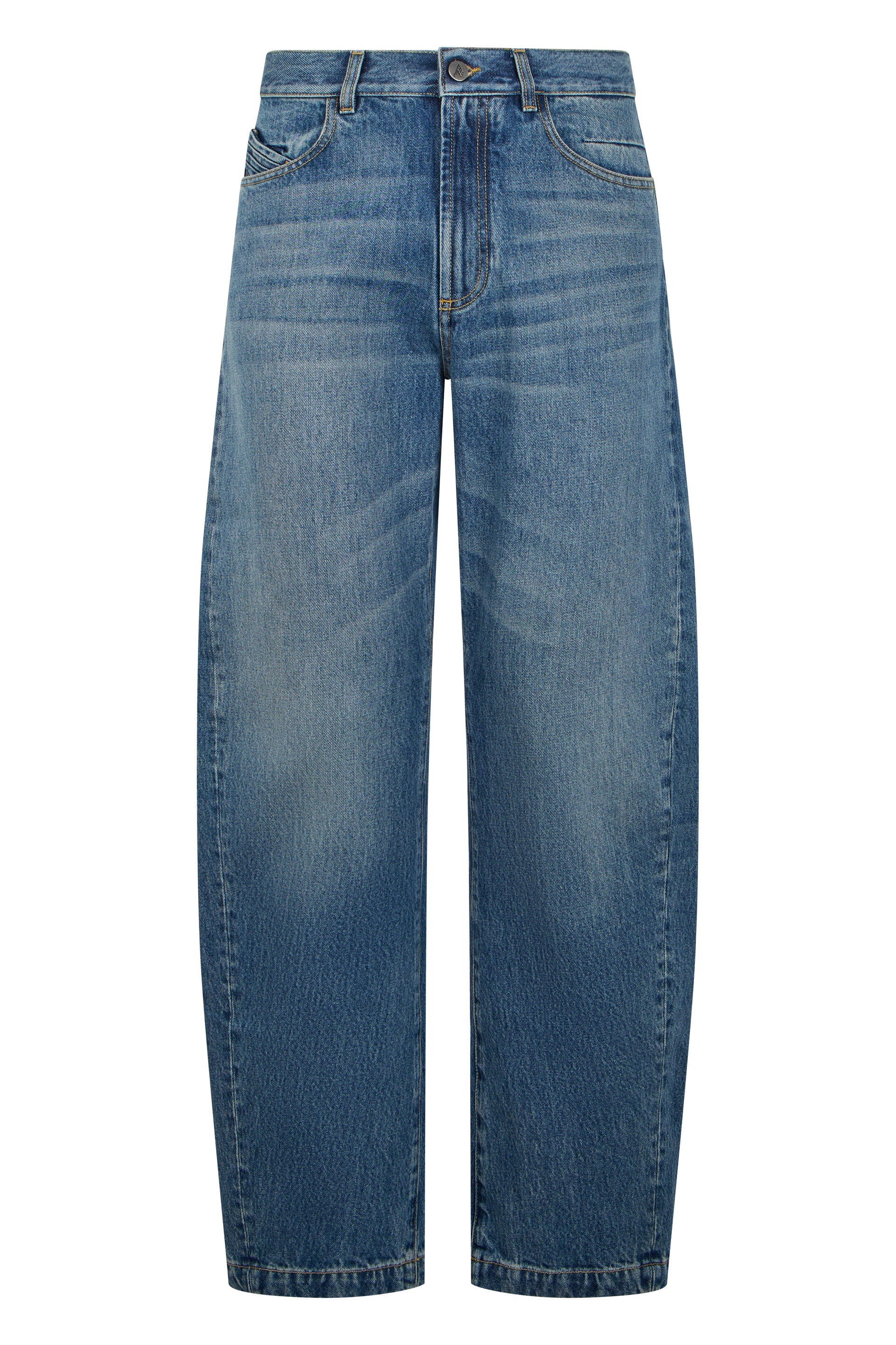 The Attico Jeans ampi in denim