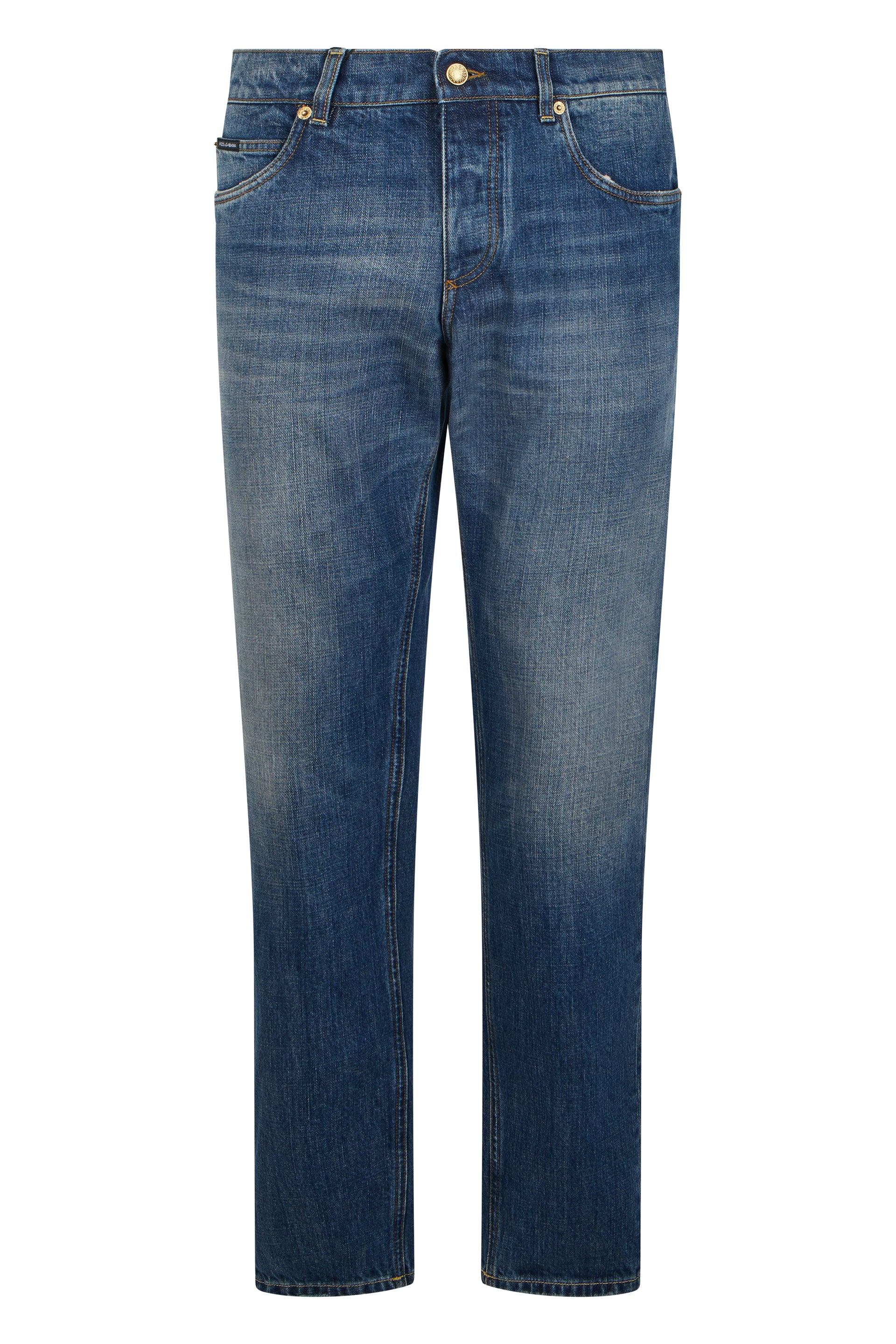 Dolce & Gabbana Jeans Dritti con Tasche Multifunzionali