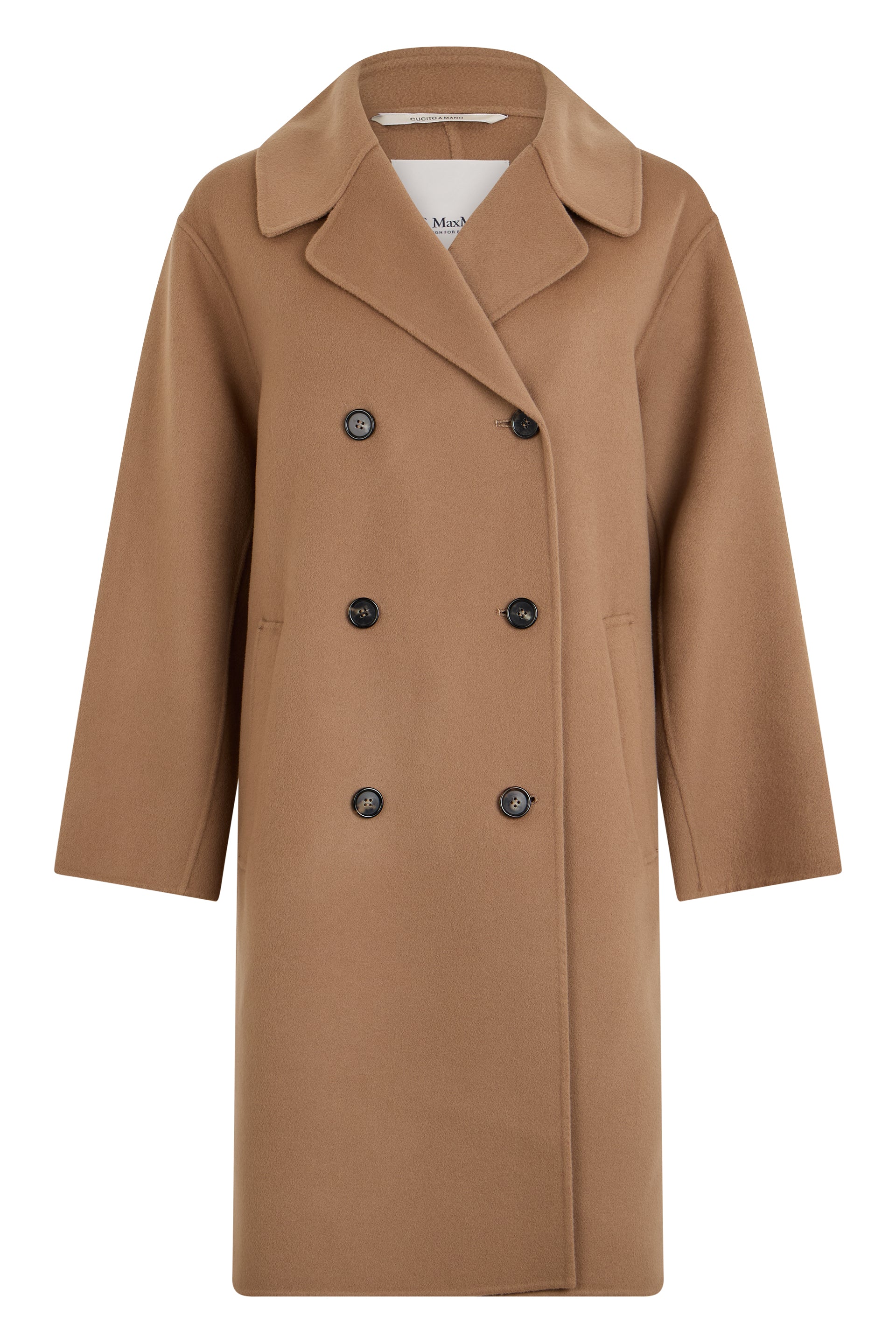 'S Max Mara Cappotto Doppiopetto in lana vergine