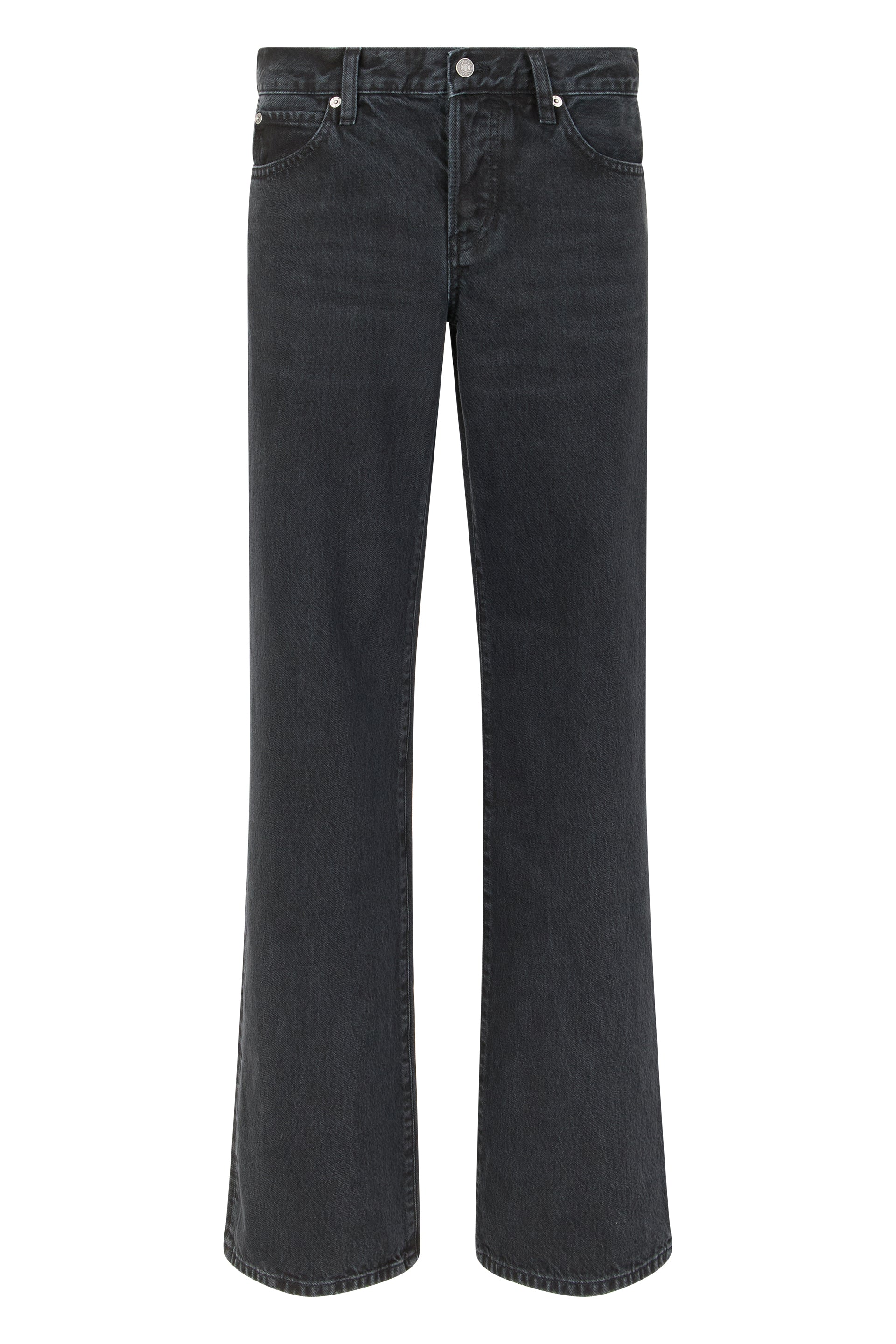 Frame Pantaloni denim a gamba larga