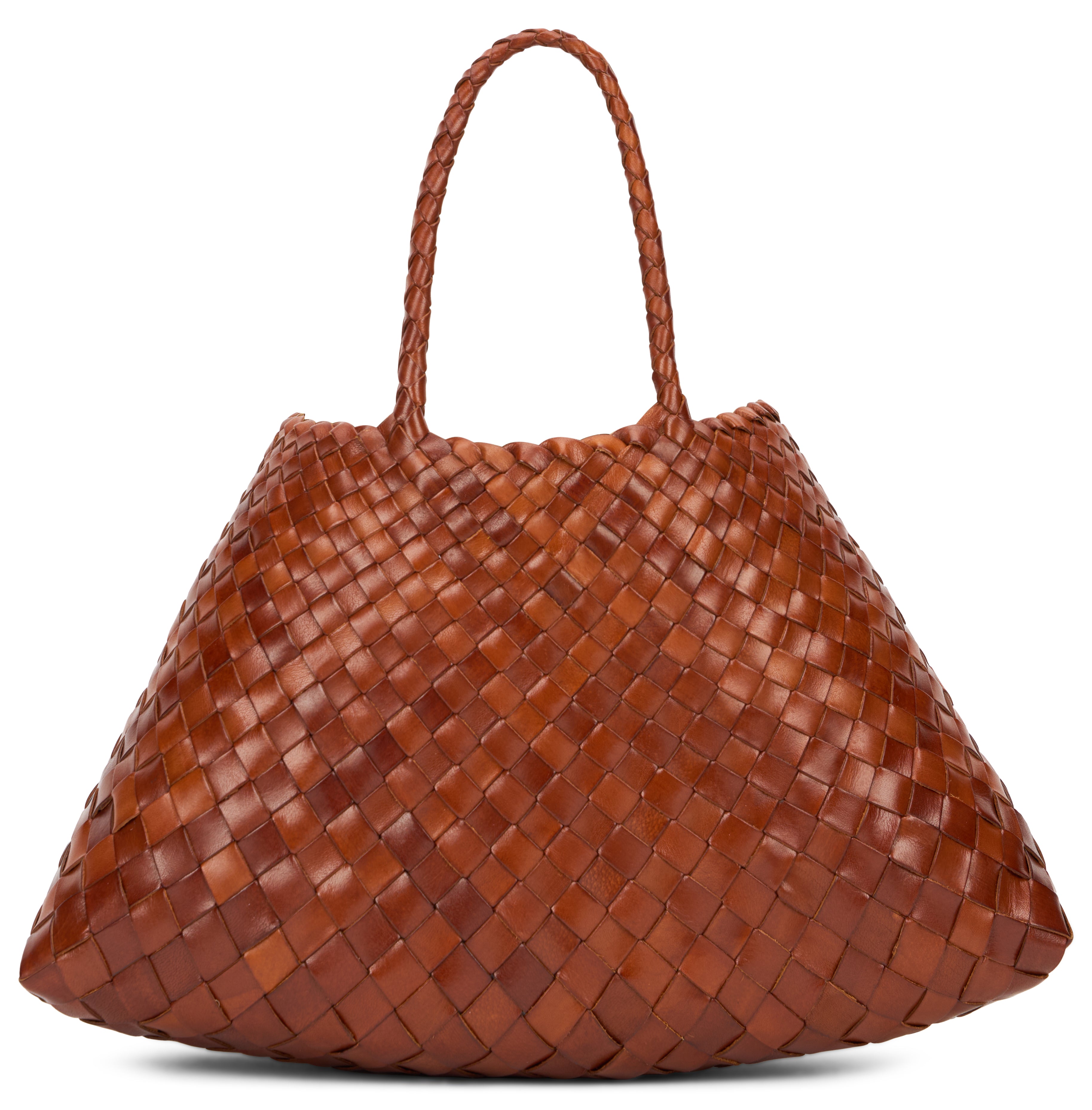 Dragon Diffusion Borsa tote intrecciata ampia