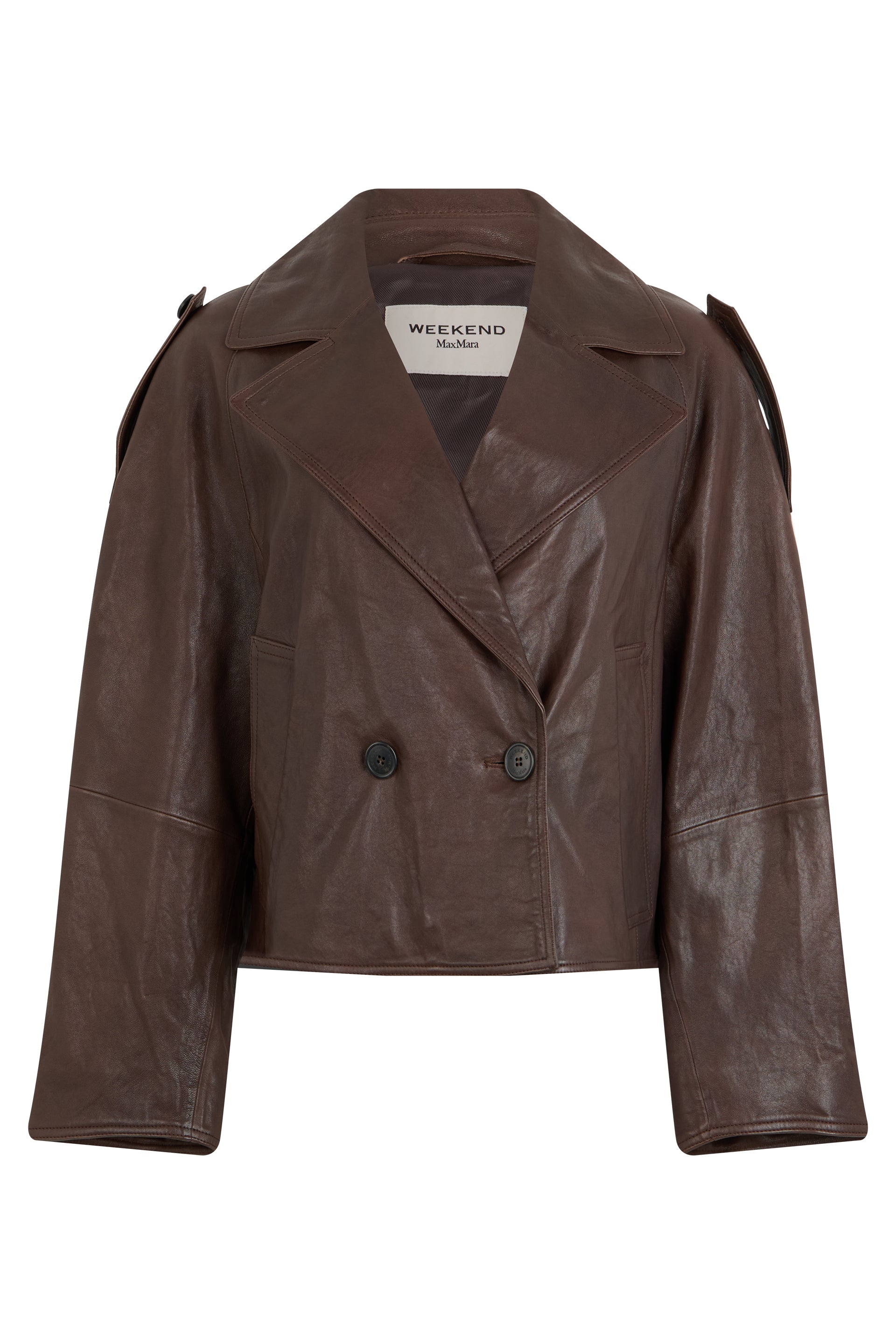 Weekend Max Mara Giacca corta in pelle