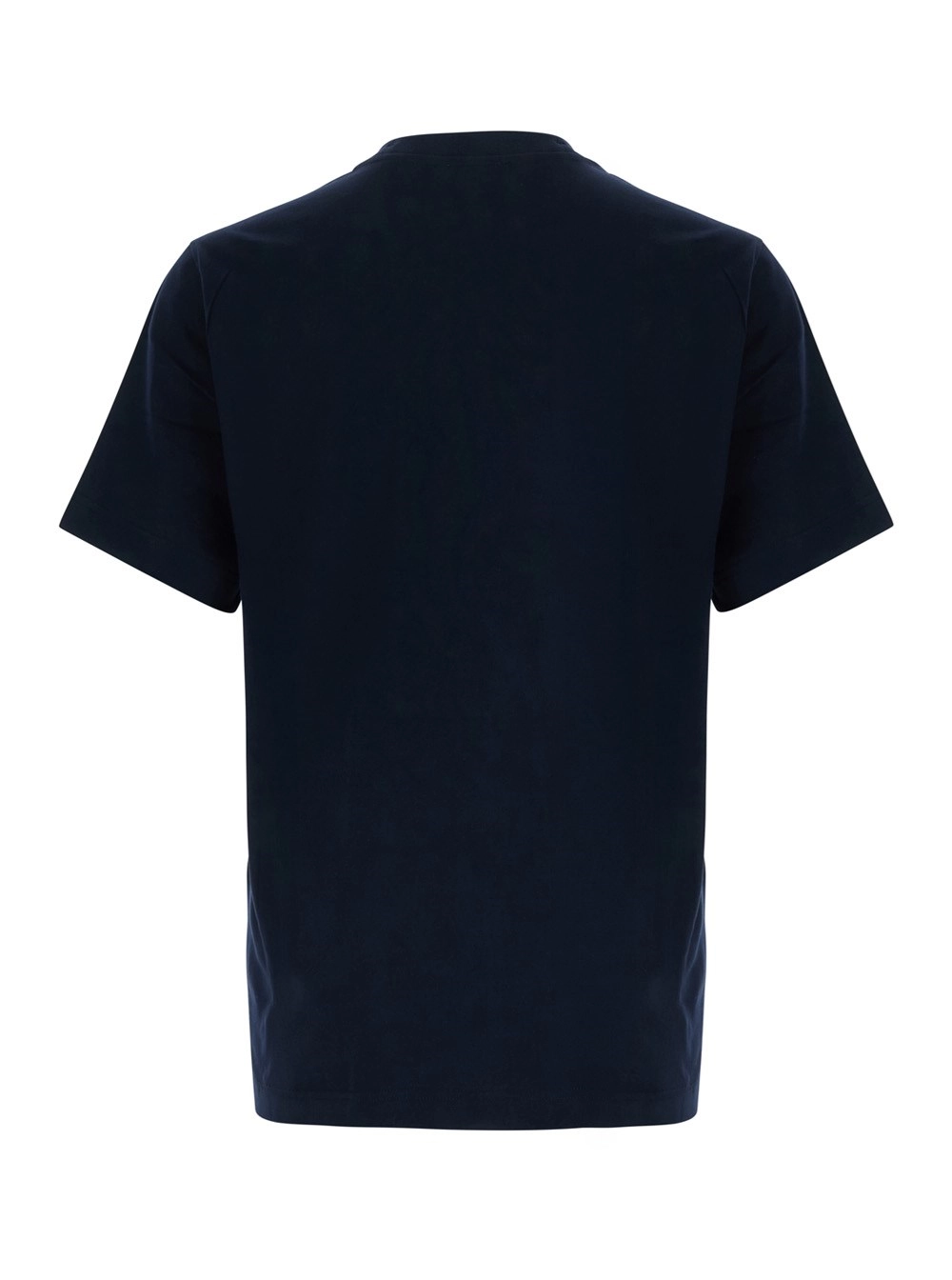Burberry T-shirt con logo EKD ricamato sul fronte in Cotone Blu uomo, view 2