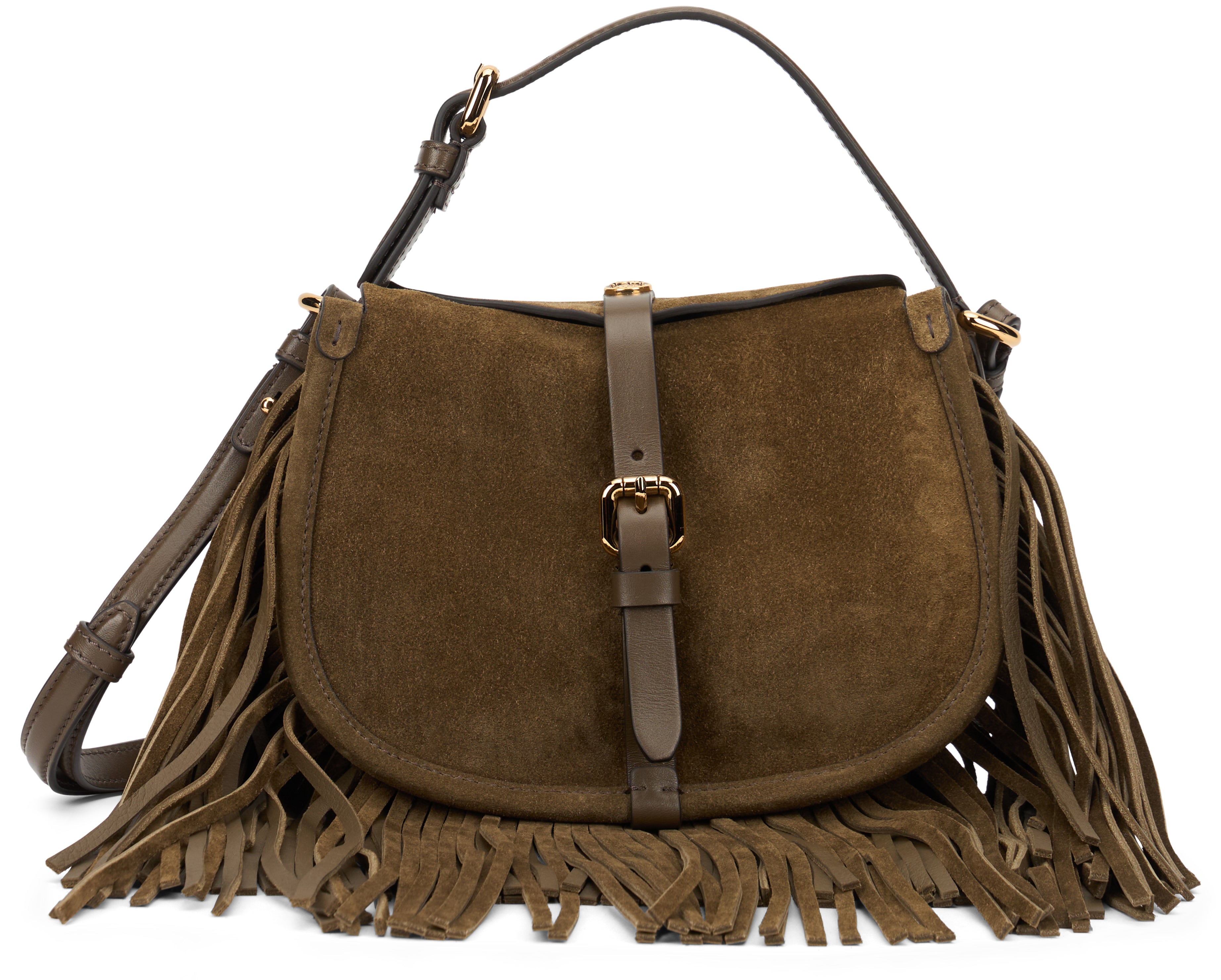 Etro Borsa a spalla con frange