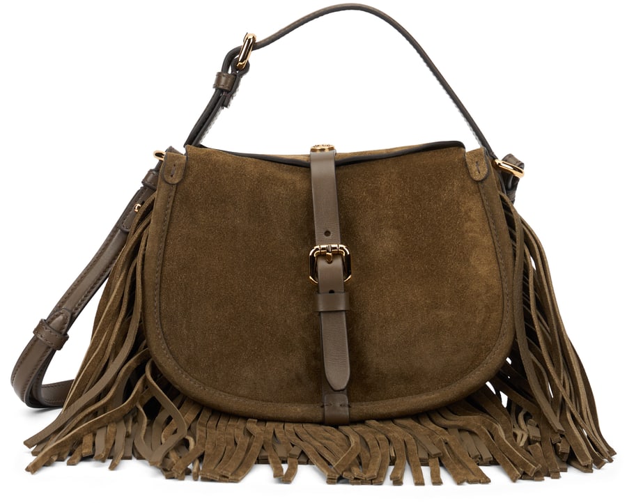 Etro Borsa a spalla con frange