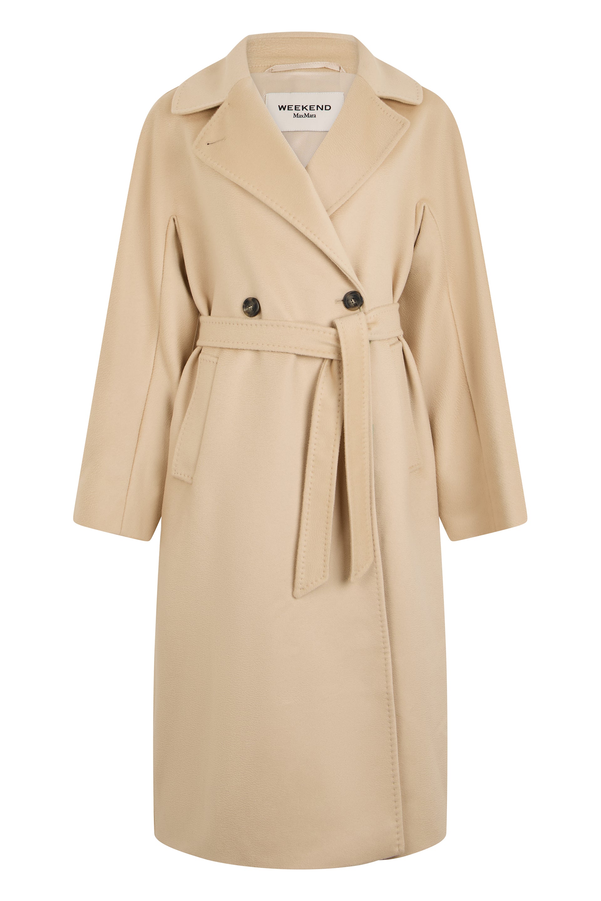 Weekend Max Mara Cappotto doppiopetto in lana vergine