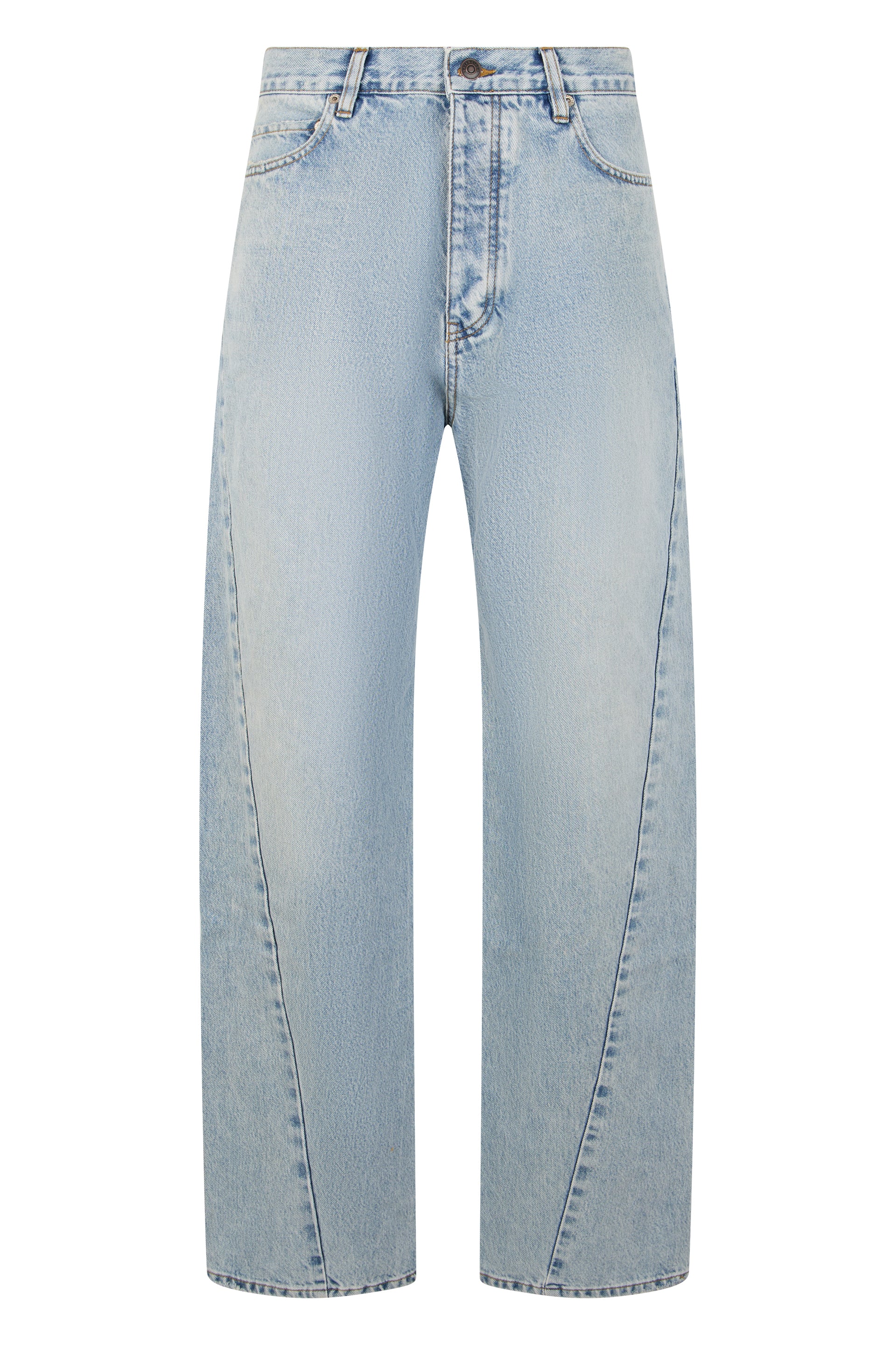 Balenciaga Pantaloni in Denim A Vestibilità Ampia