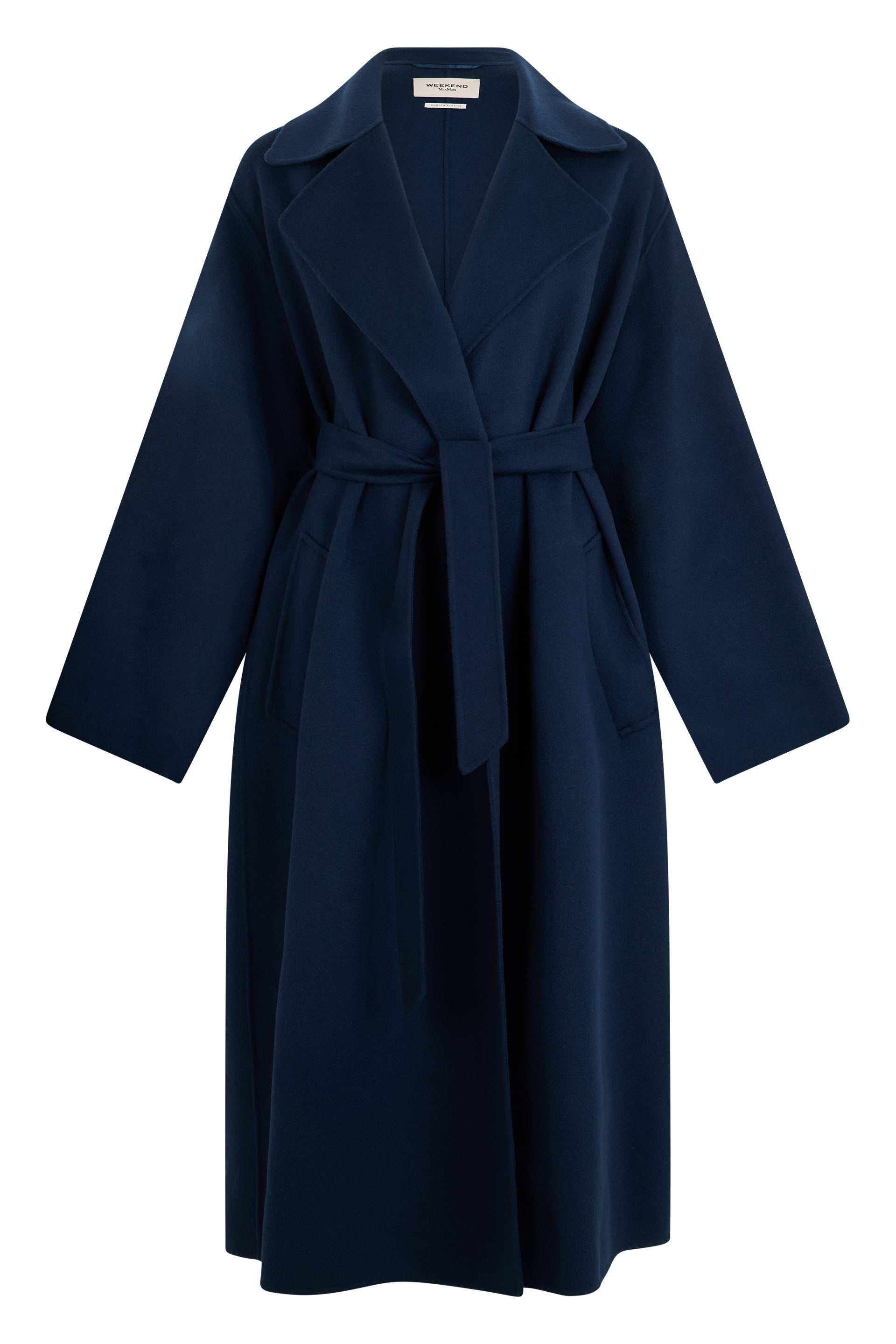 Weekend Max Mara Cappotto lungo in misto lana vergine