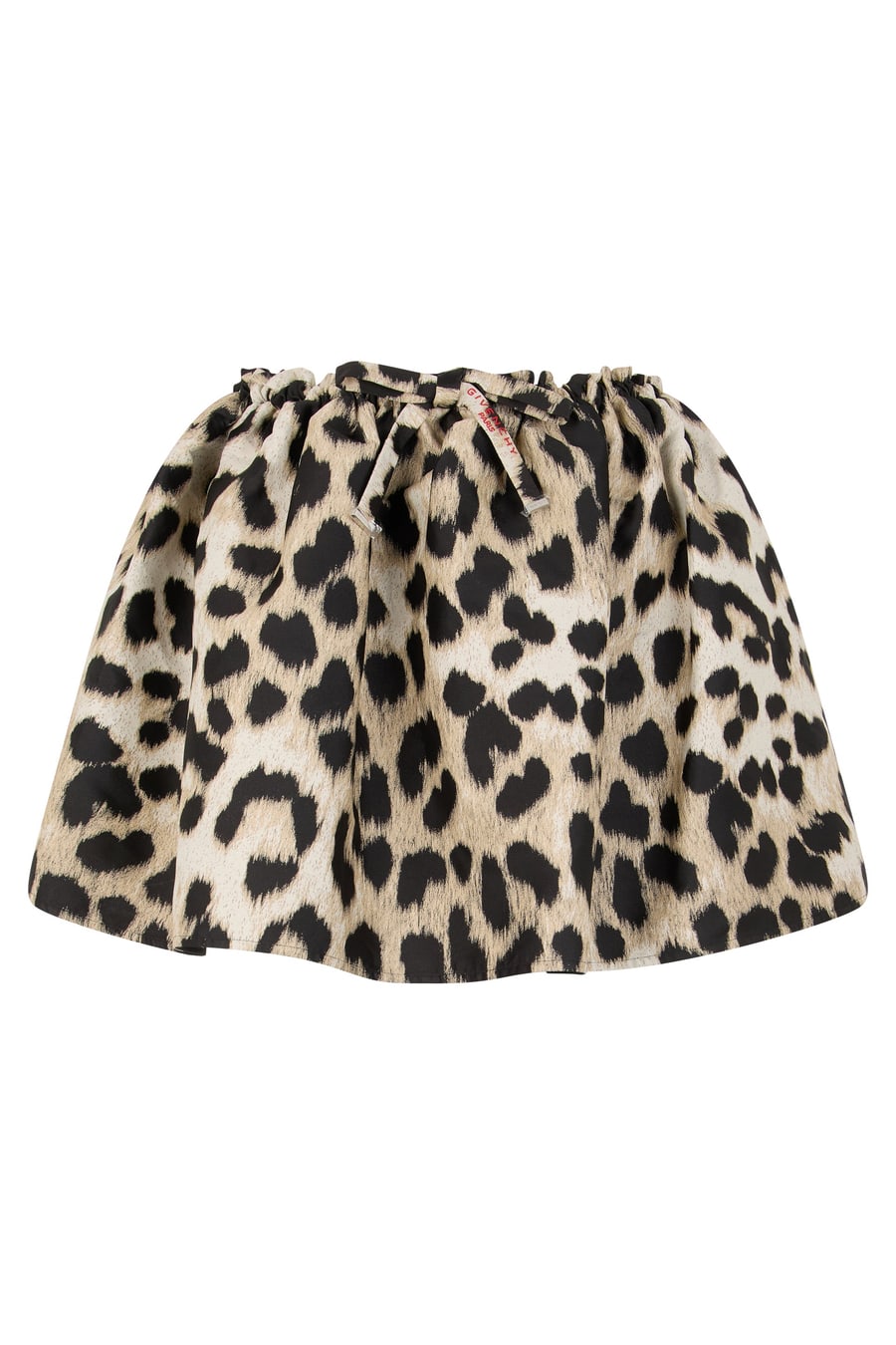Givenchy Gonna corta leopardata
