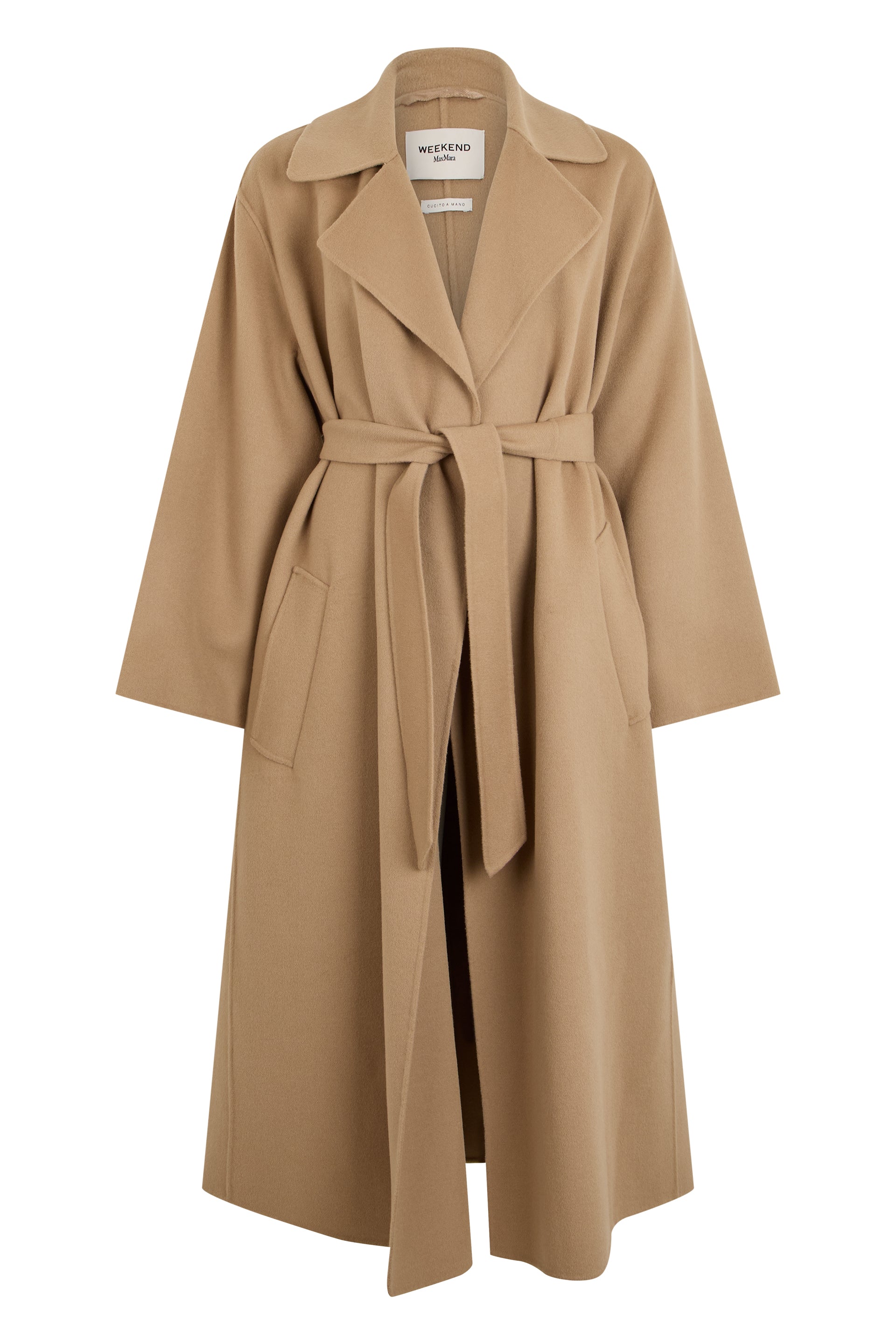 Weekend Max Mara Cappotto lungo in misto lana vergine