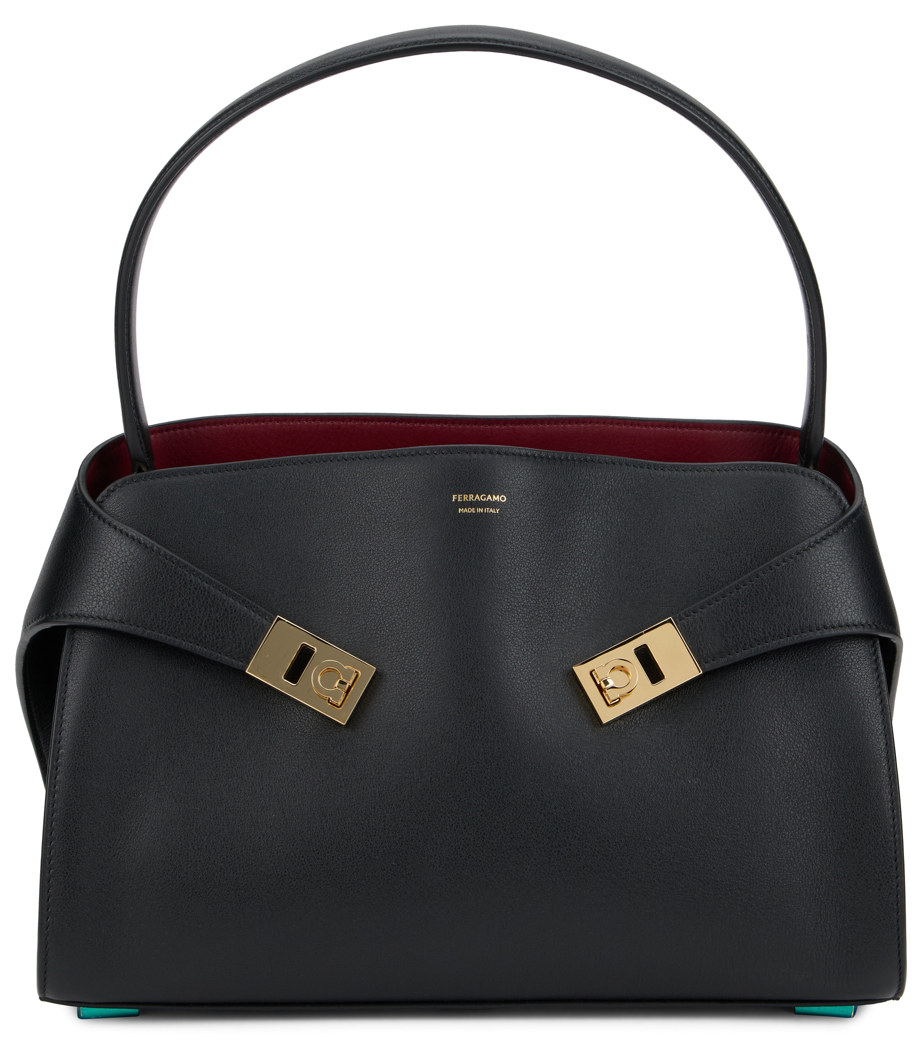 Ferragamo Borsa a spalla Hug M in pelle
