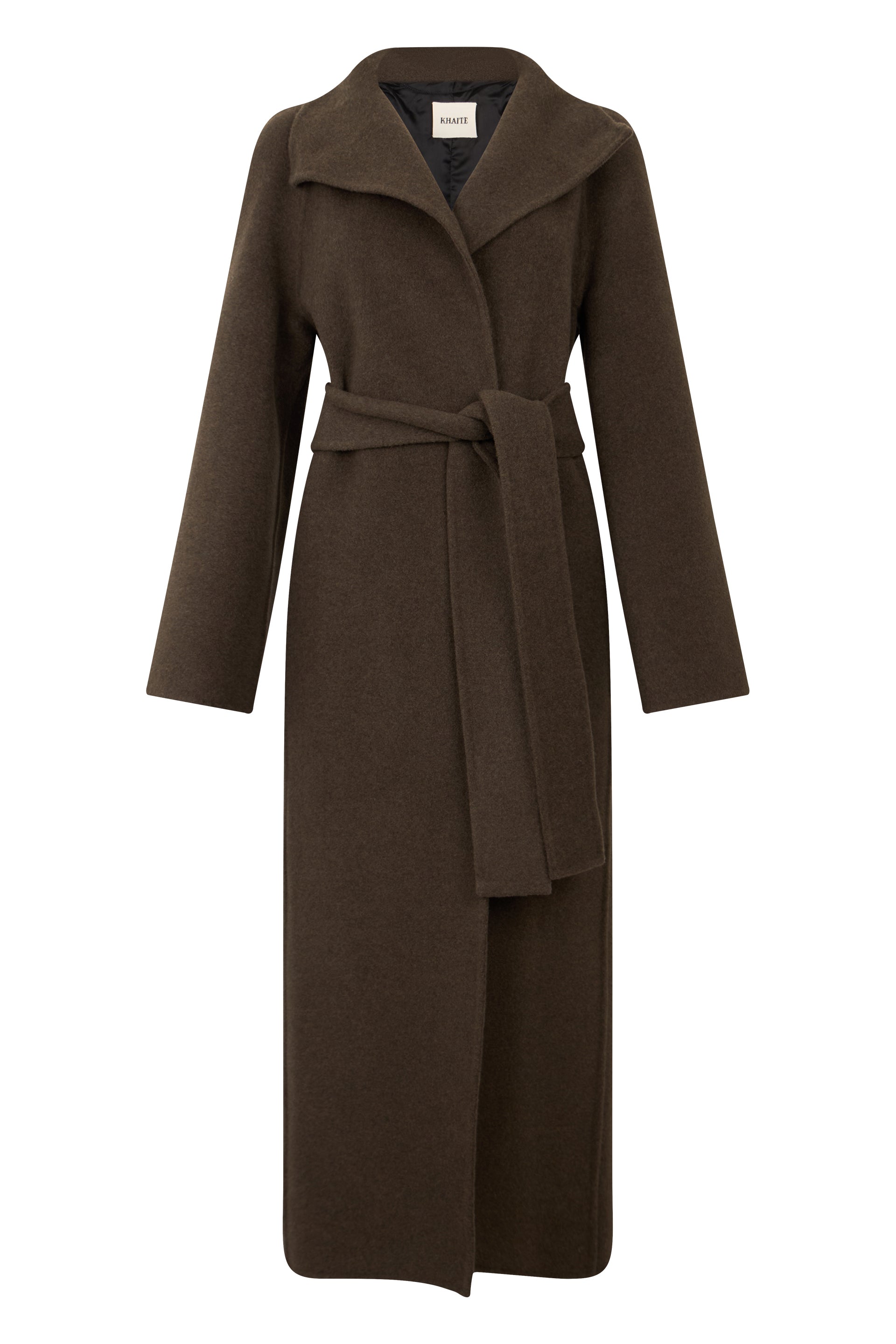 Khaite Cappotto in lana con cintura