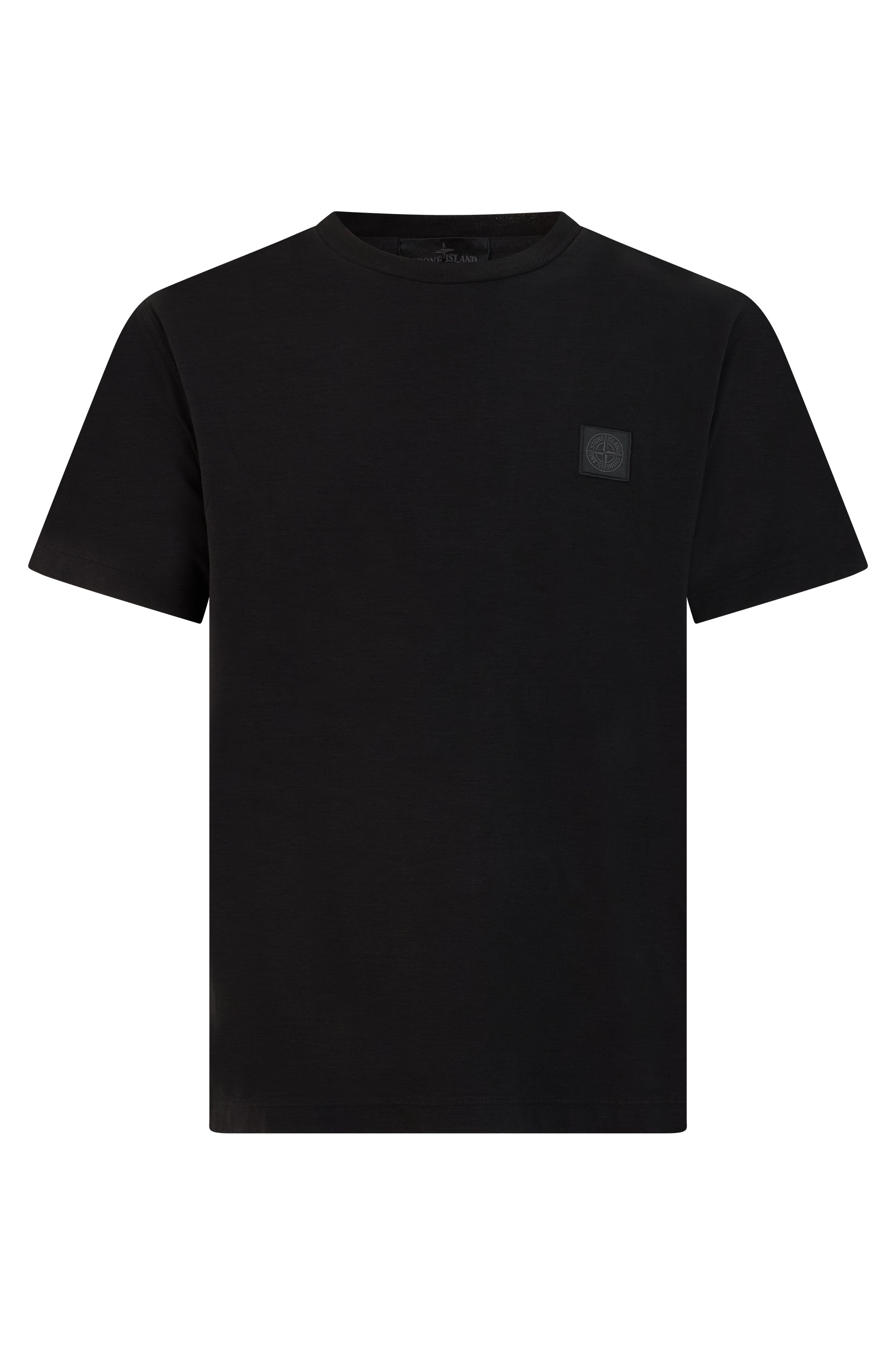 Stone Island T-shirt con logo ricamato