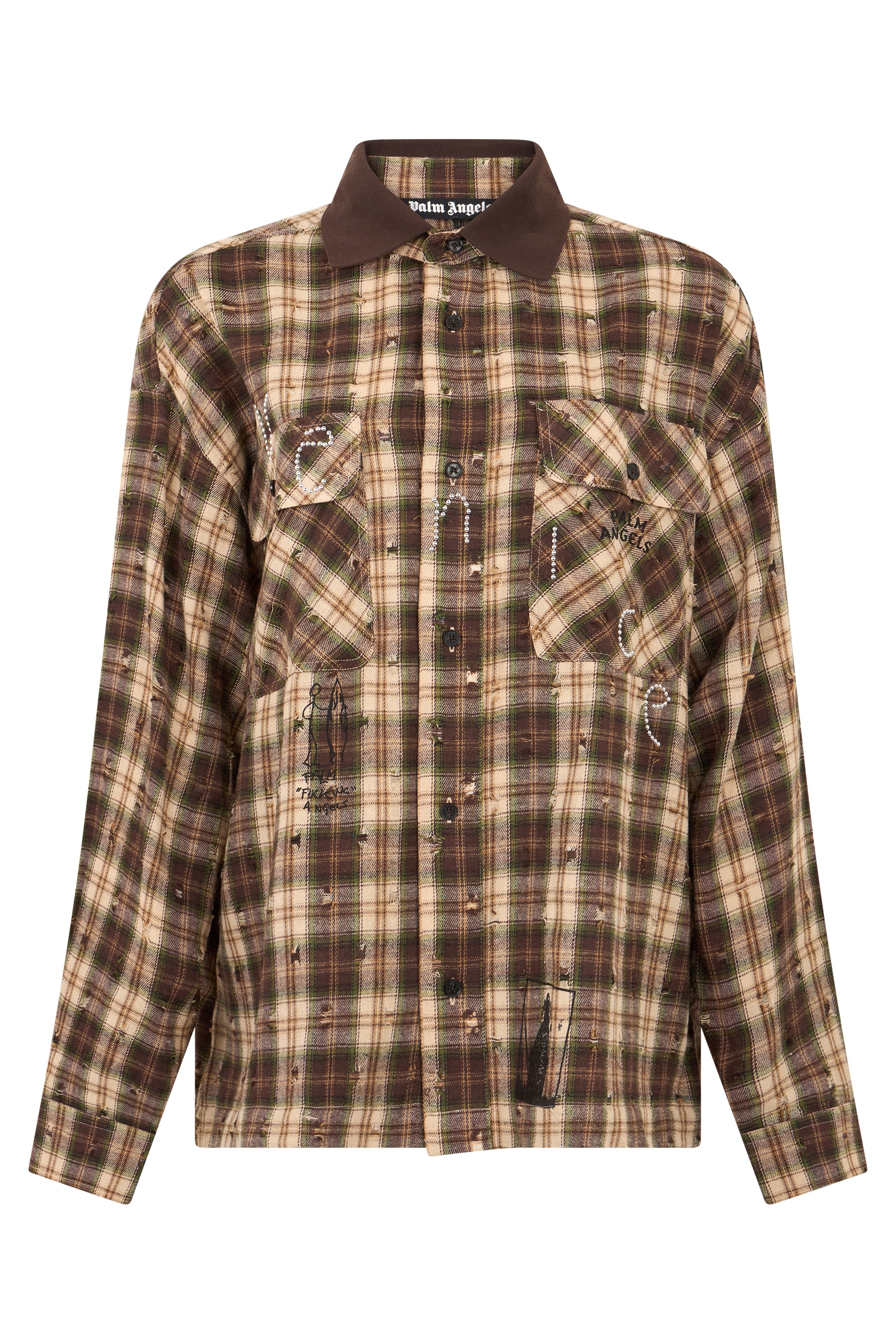 Palm Angels Camicia a Quadri