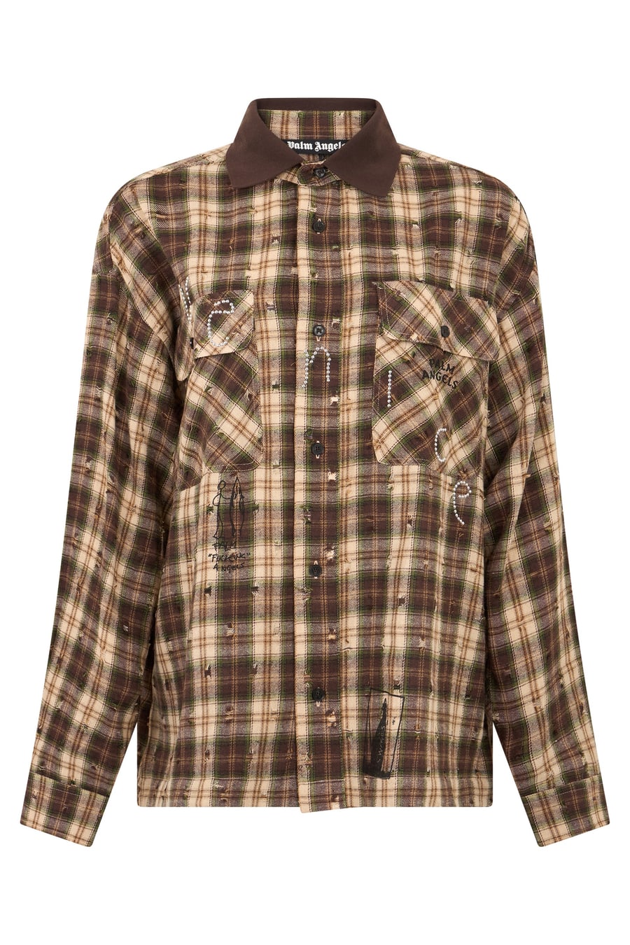 Palm Angels Camicia a Quadri