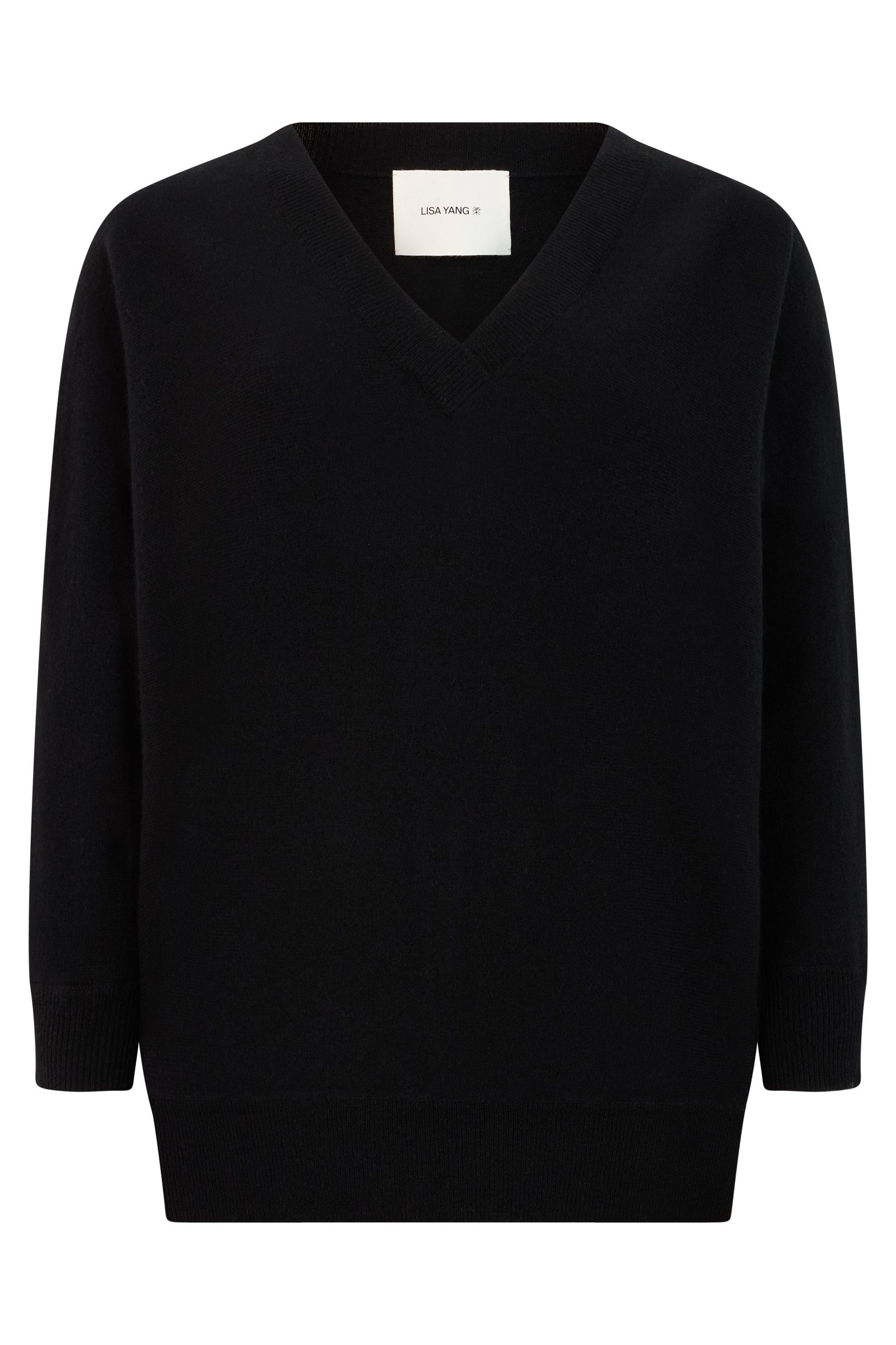 Lisa Yang Maglione con scollo a V
