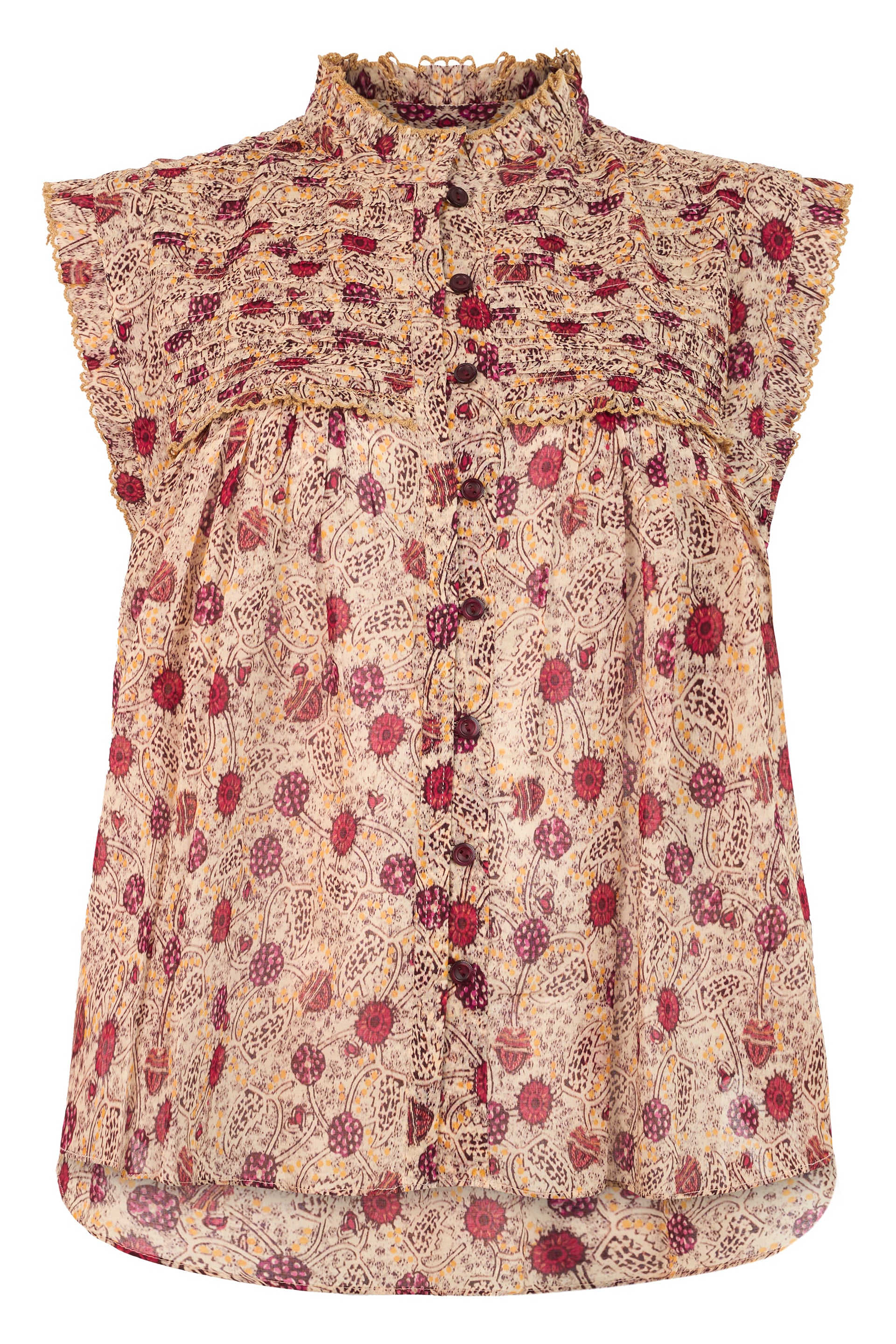 Marant étoile Camicia leggera floreale