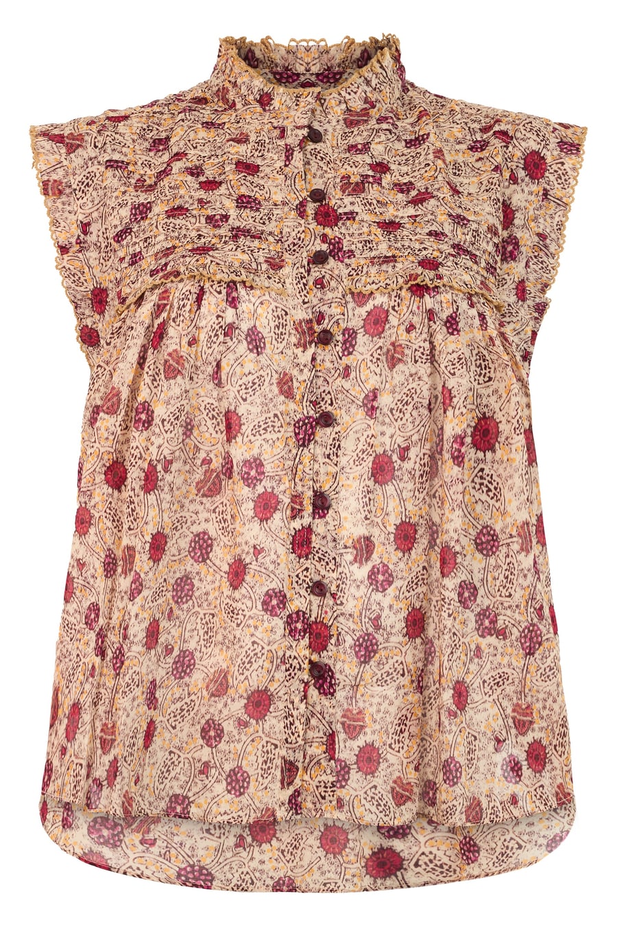 Marant étoile Camicia leggera floreale