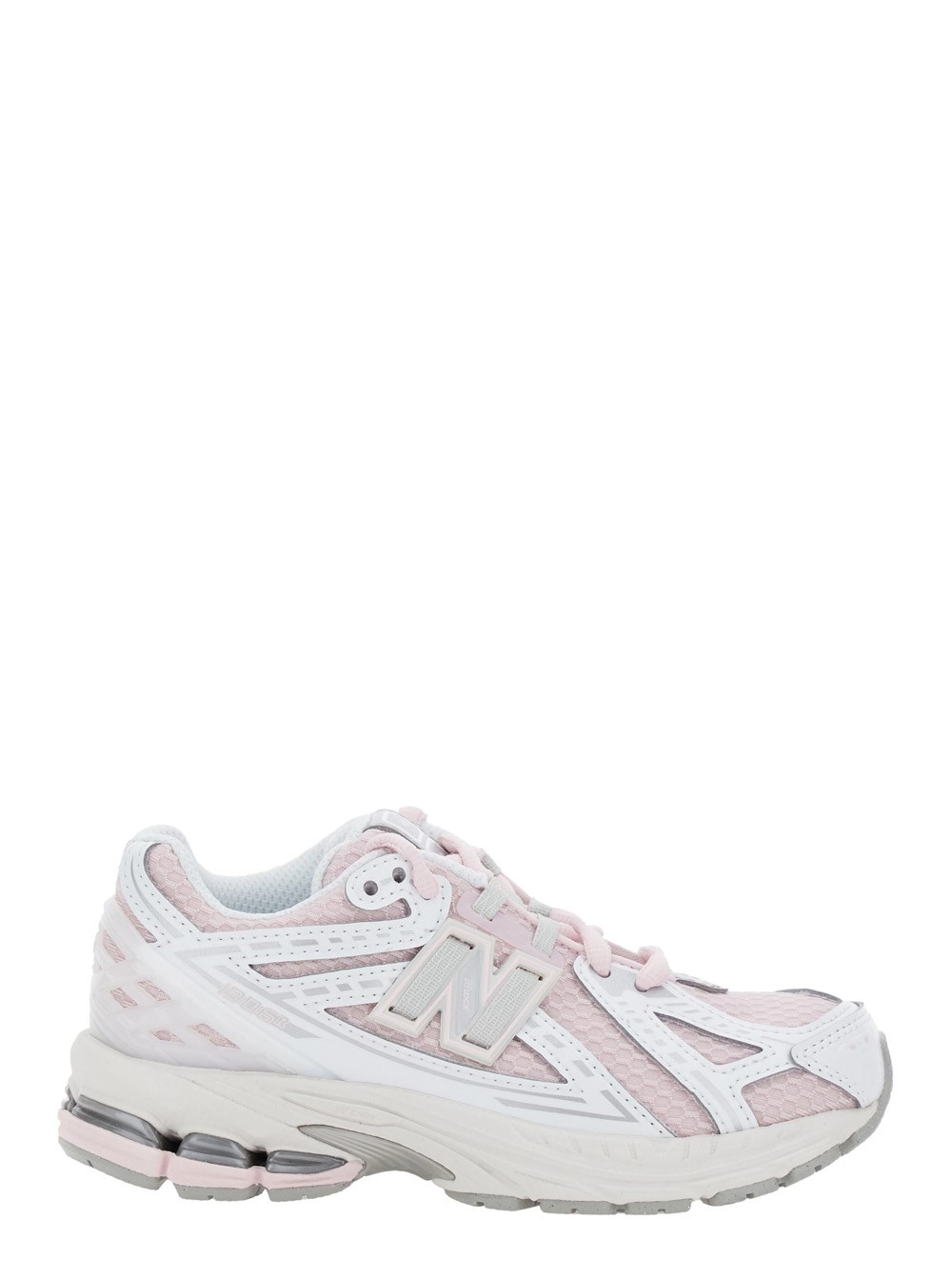 New balance kids Sneaker Basse '1906R' con Dettaglio Logo in Mix di Tessuti Tecnici Rosa Bambina
