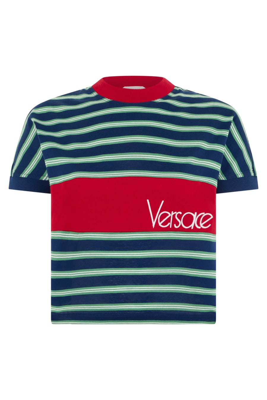 Versace T-shirt a Righe