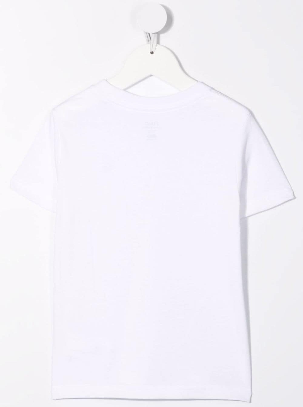 Polo ralph lauren kids T-Shirt Bianca di Cotone con Logo