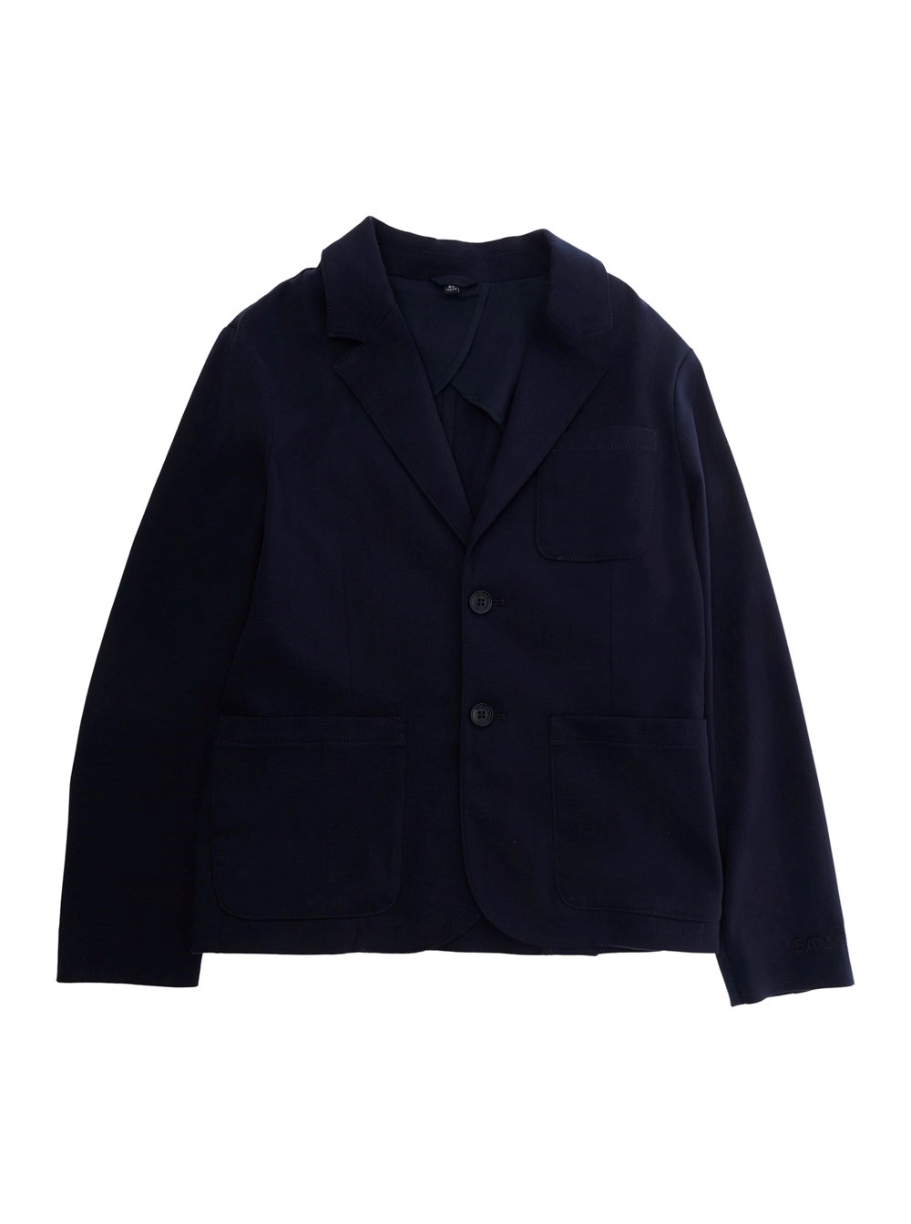 Emporio armani kids BLAZER Blu Elegante in Cotone e Viscosa Donna