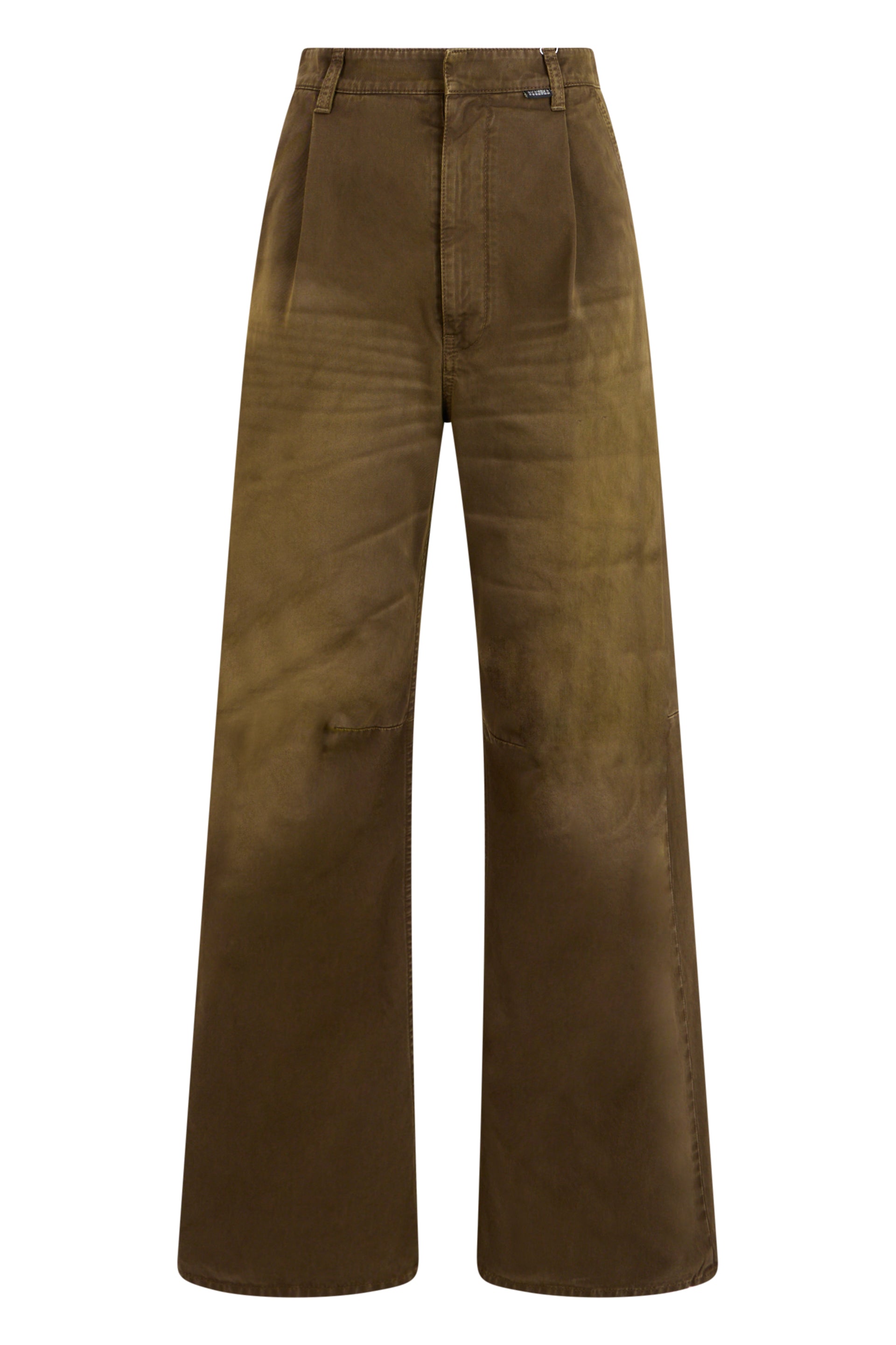 MM6 Maison Margiela Pantaloni svasati a Vita Alta