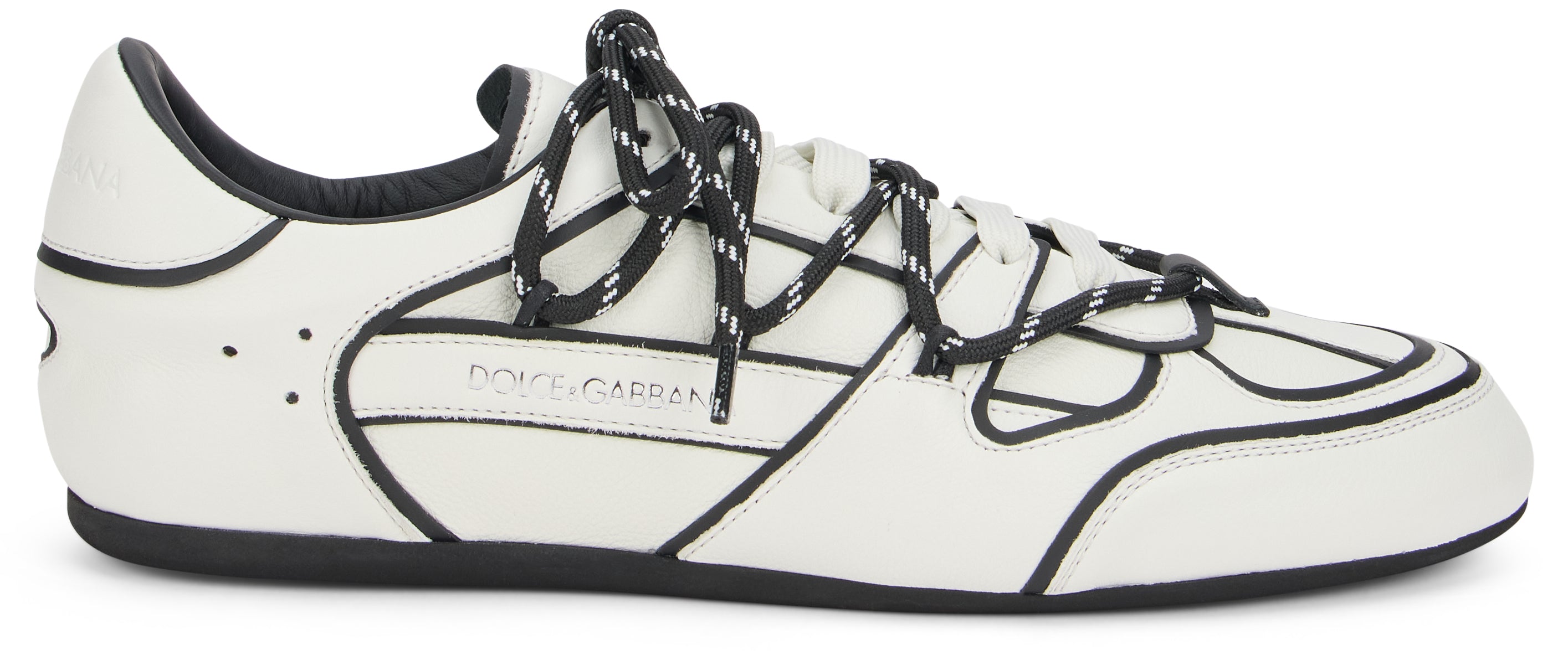 Dolce & Gabbana Sneaker con dettagli a contrasto