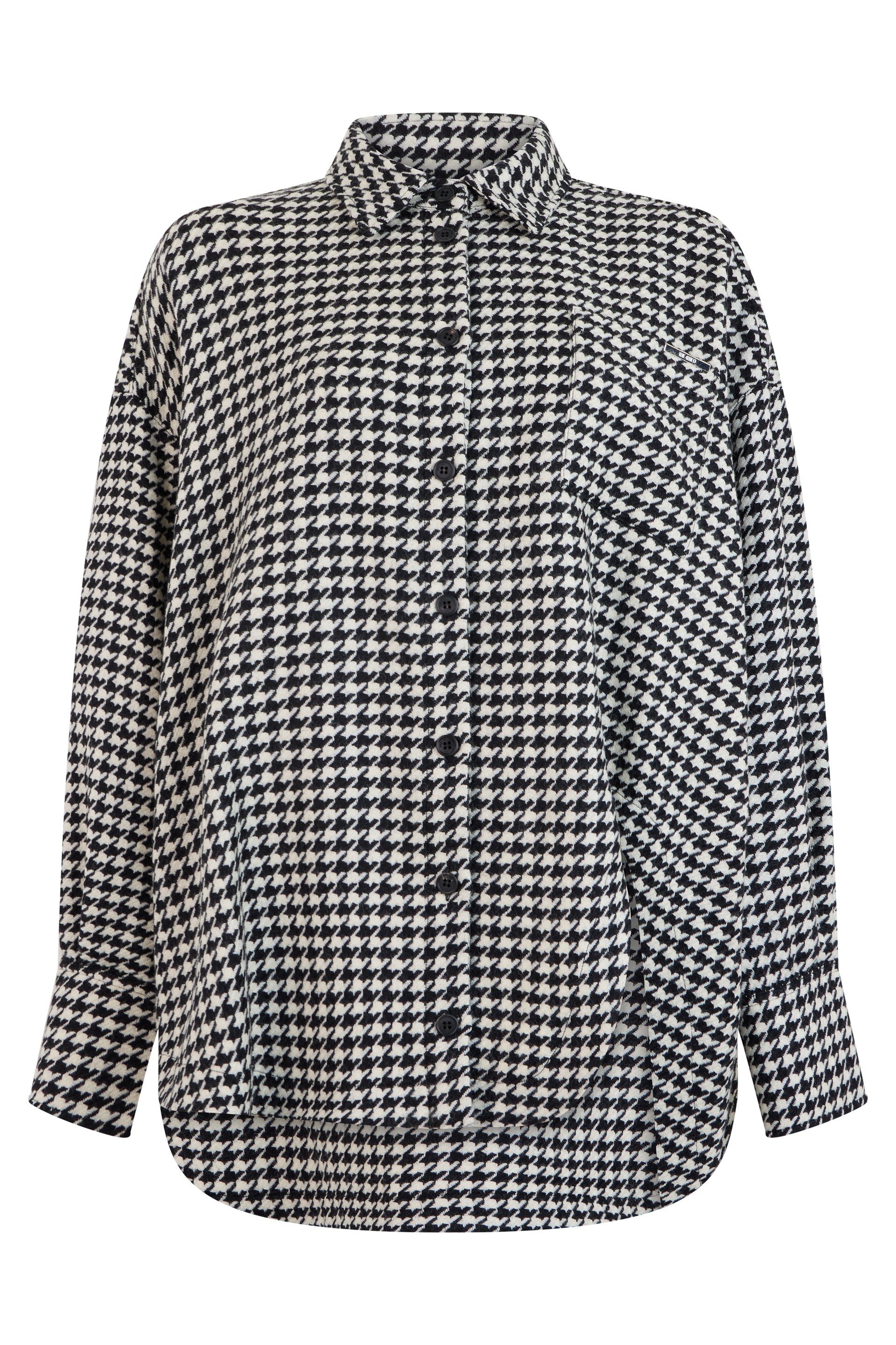 The Attico Camicia pied-de-poule