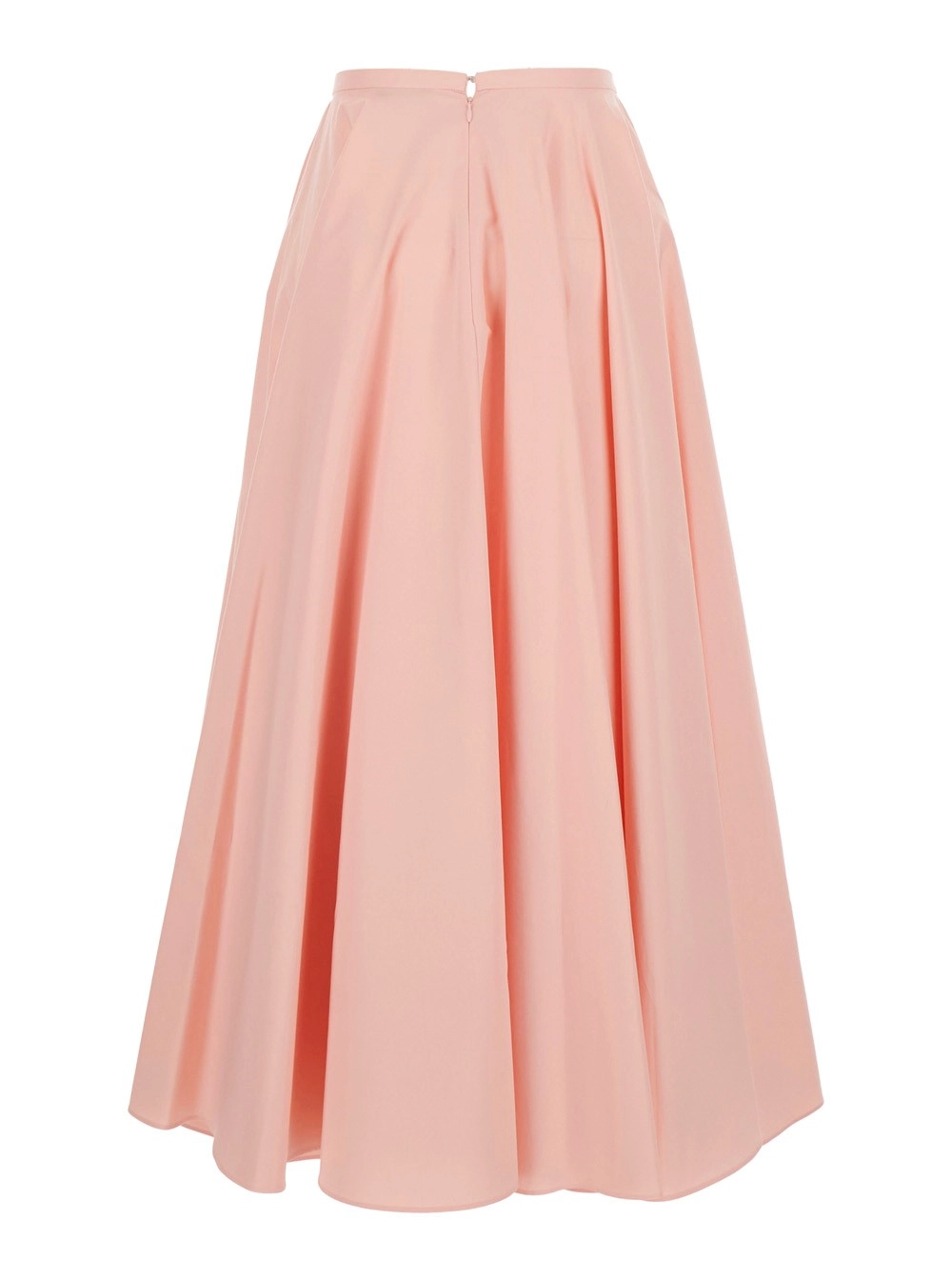 Givenchy Gonna con Taglio A-Line e design svasato in Cotone Rosa Donna, view 2