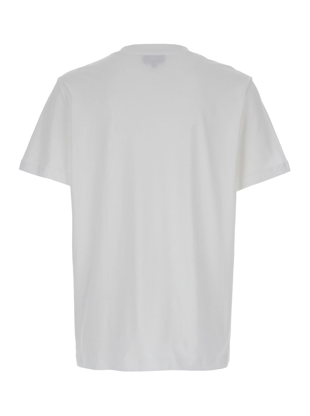 A.P.C. T-shirt oversize con stampa APC in cotone bianca donna, view 2