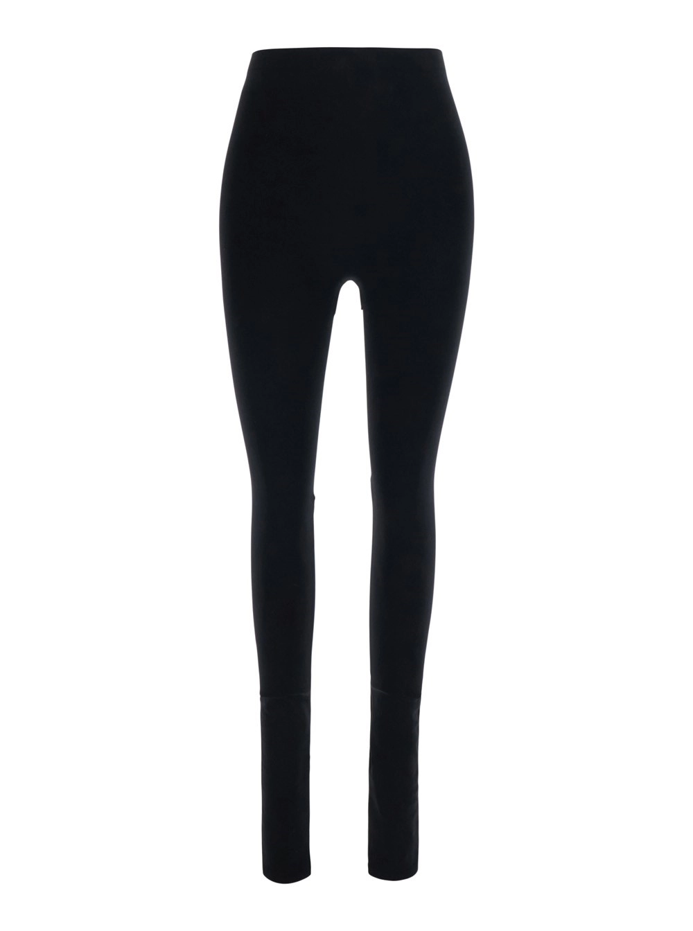 Gucci Leggings neri con dettaglio cut-out in tessuto tecnico stretch neri donna