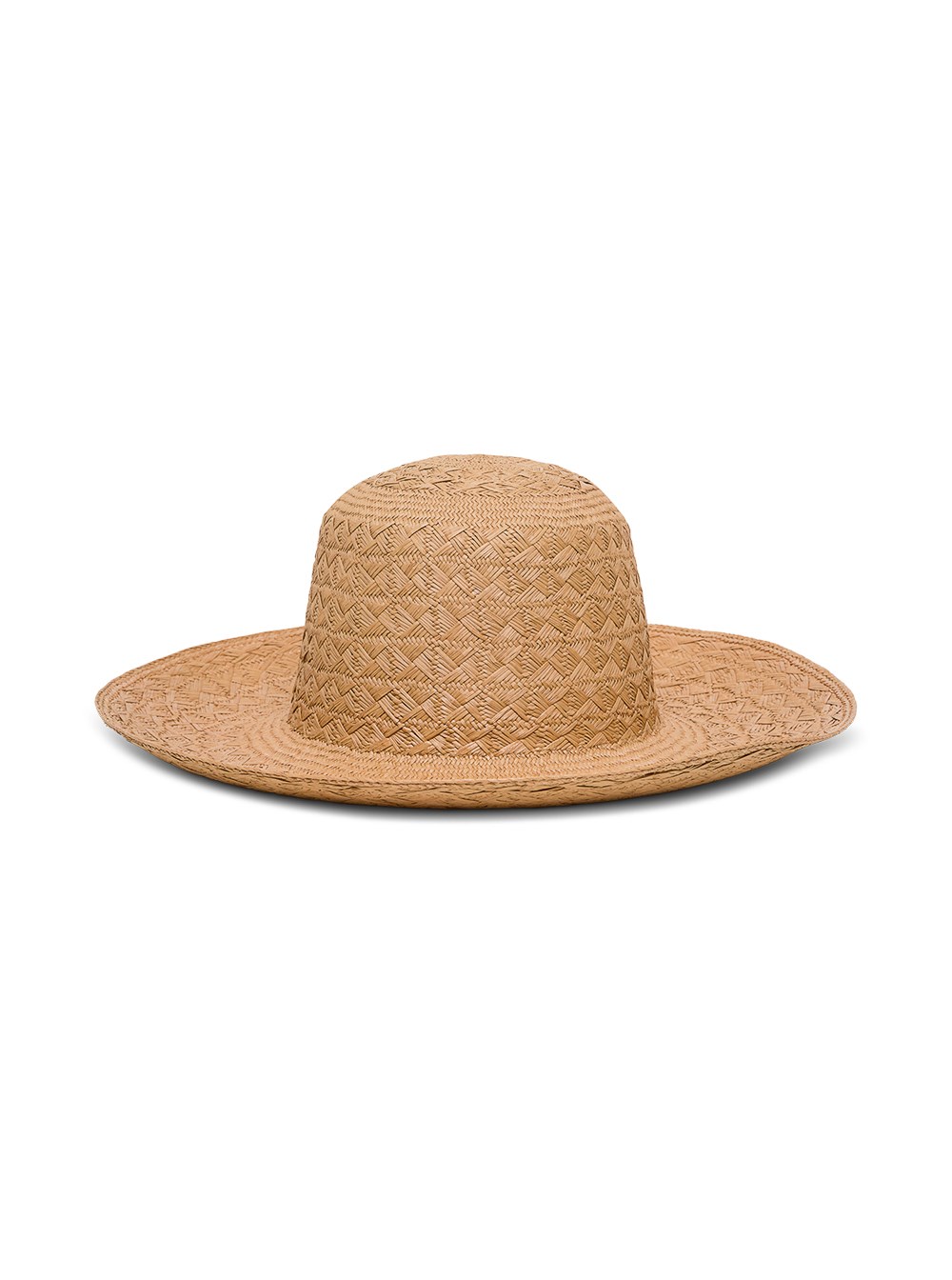 Saint Laurent Cappello Maui di paglia