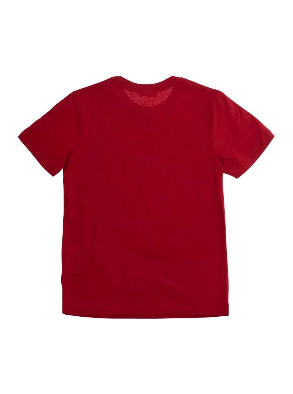 N°21 kids T-Shirt Girocollo con Maxi Stampa Logo in Cotone rossa Bambino, view 2